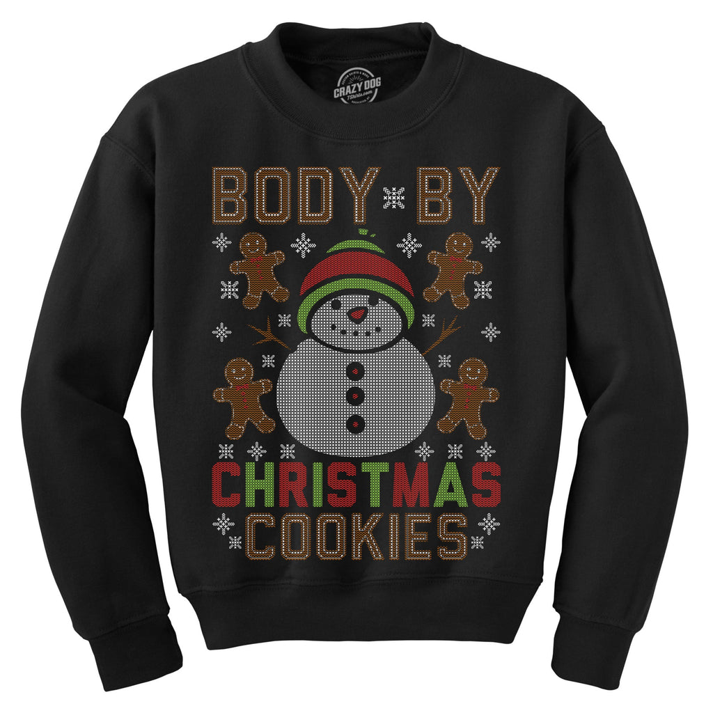 Body By Christmas Cookies Crew Neck Sweatshirt