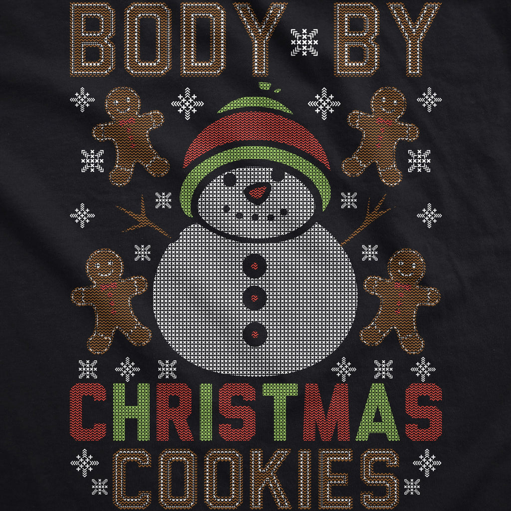 Body By Christmas Cookies Crew Neck Sweatshirt