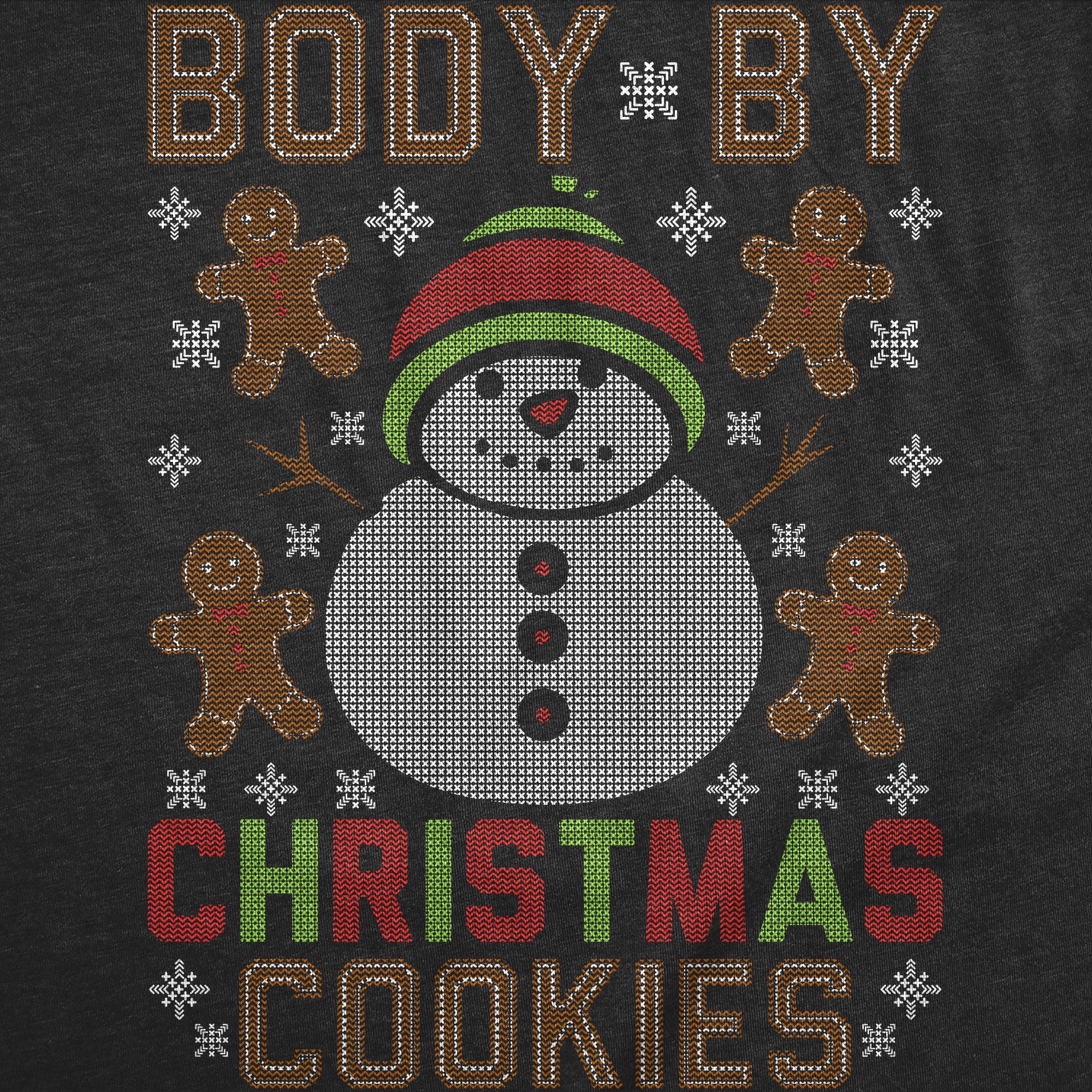 Body By Christmas Cookies Men's T Shirt