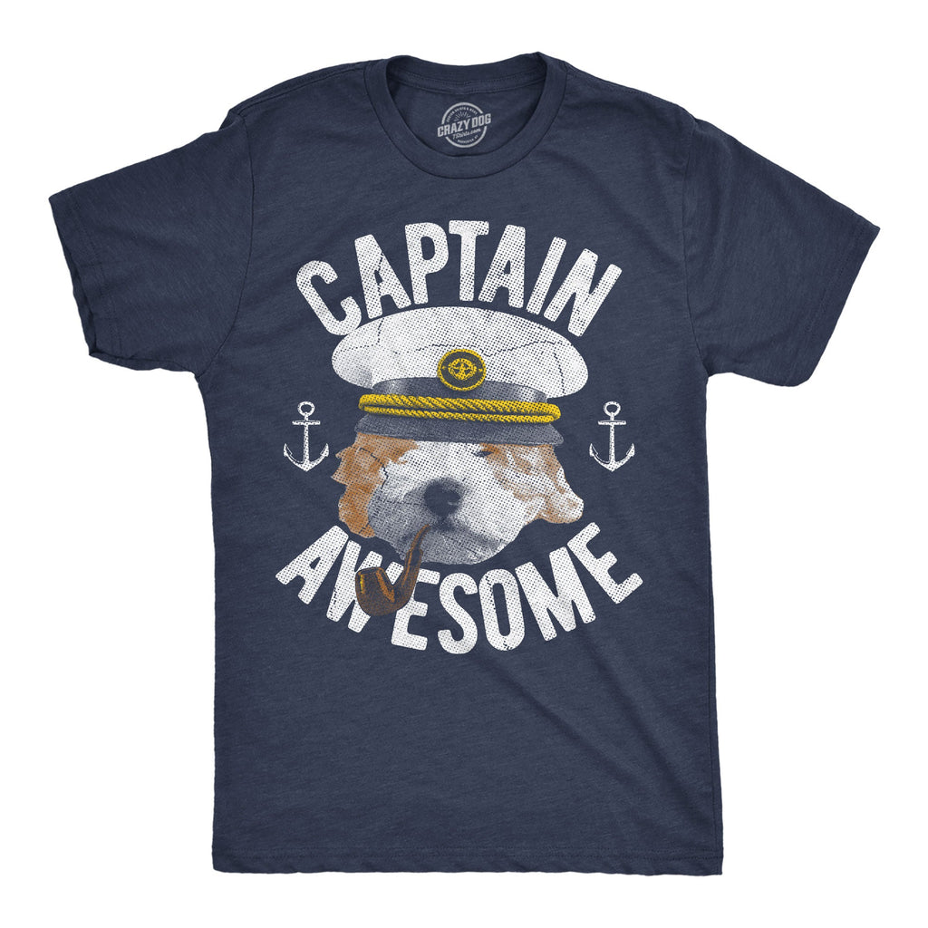 Captain Awesome Men's T Shirt