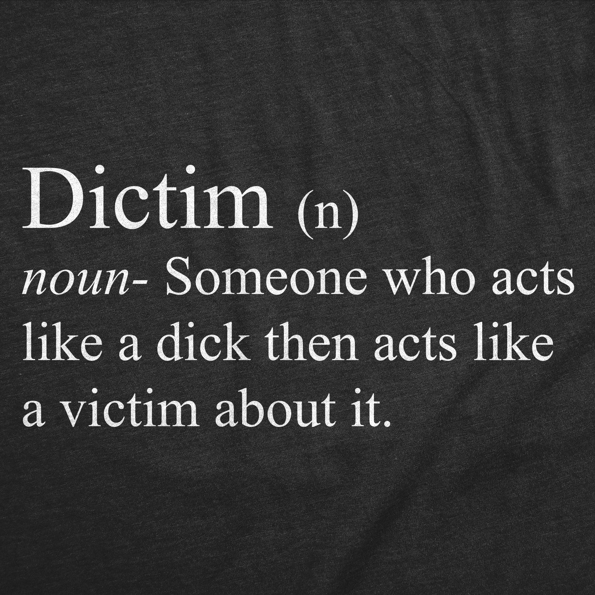 Dictim Definition Men's T Shirt