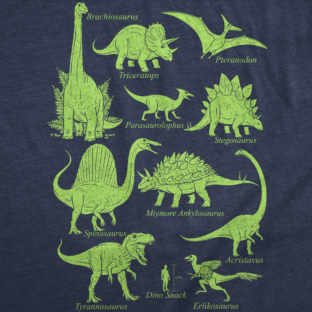 Dinosaurs And Human Dino Snack Men's T Shirt