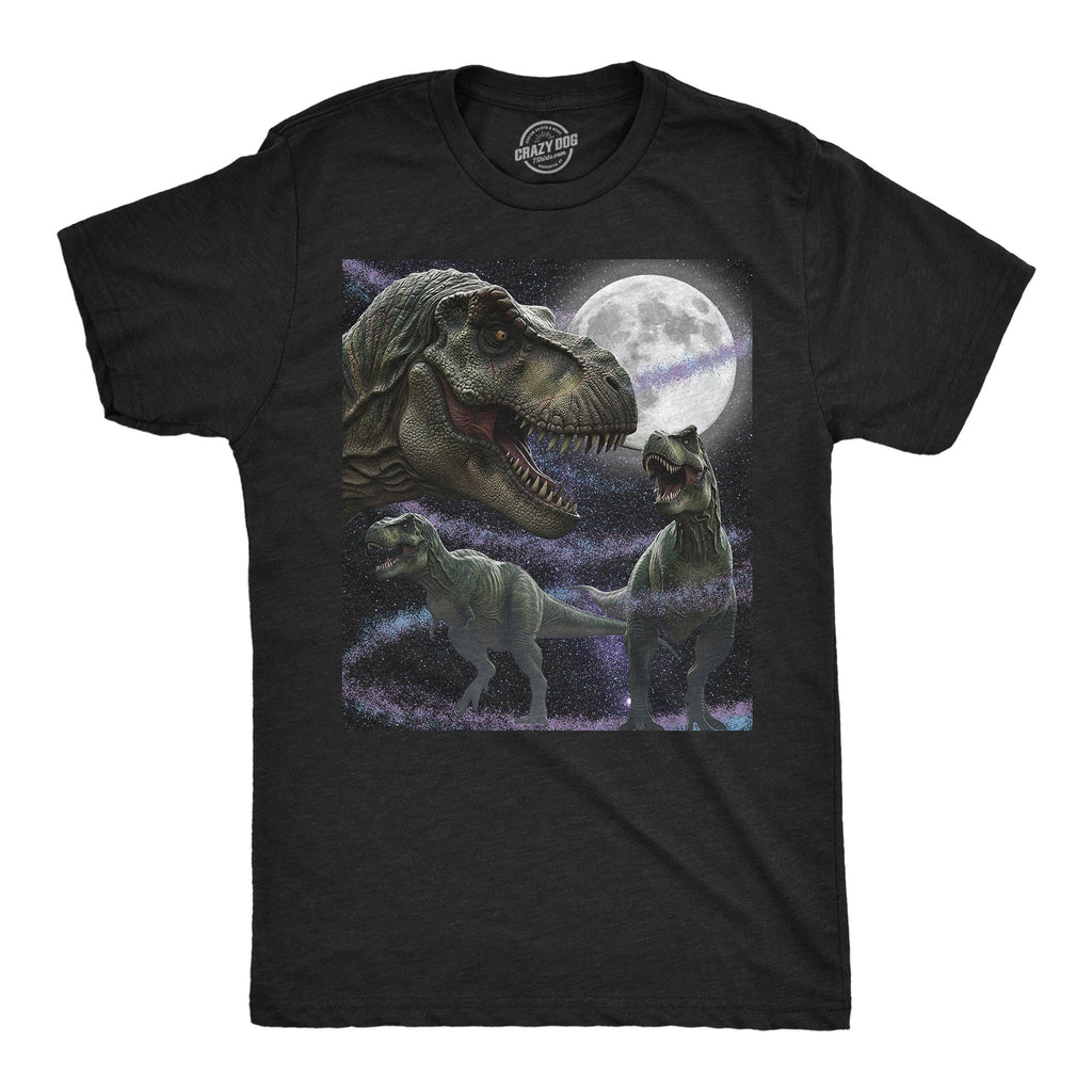 Dinosaurs In Space Men's T Shirt
