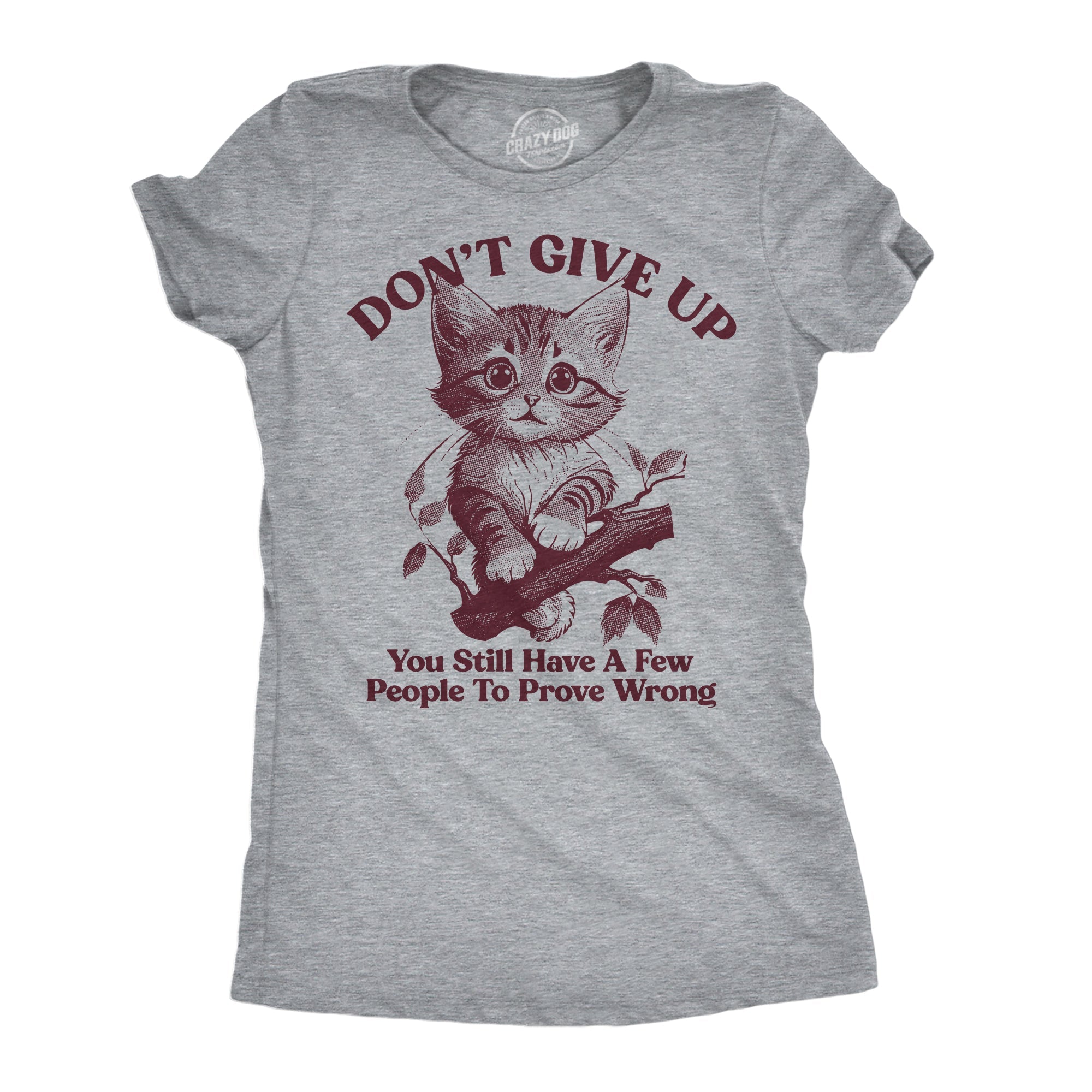 Dont Give Up You Still Have A Few People To Prove Wrong Women's T Shirt