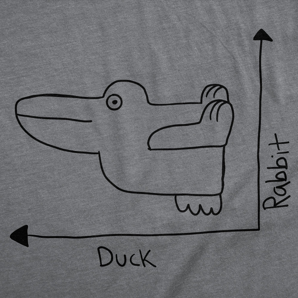 Duck Rabbit Graph Men's T Shirt