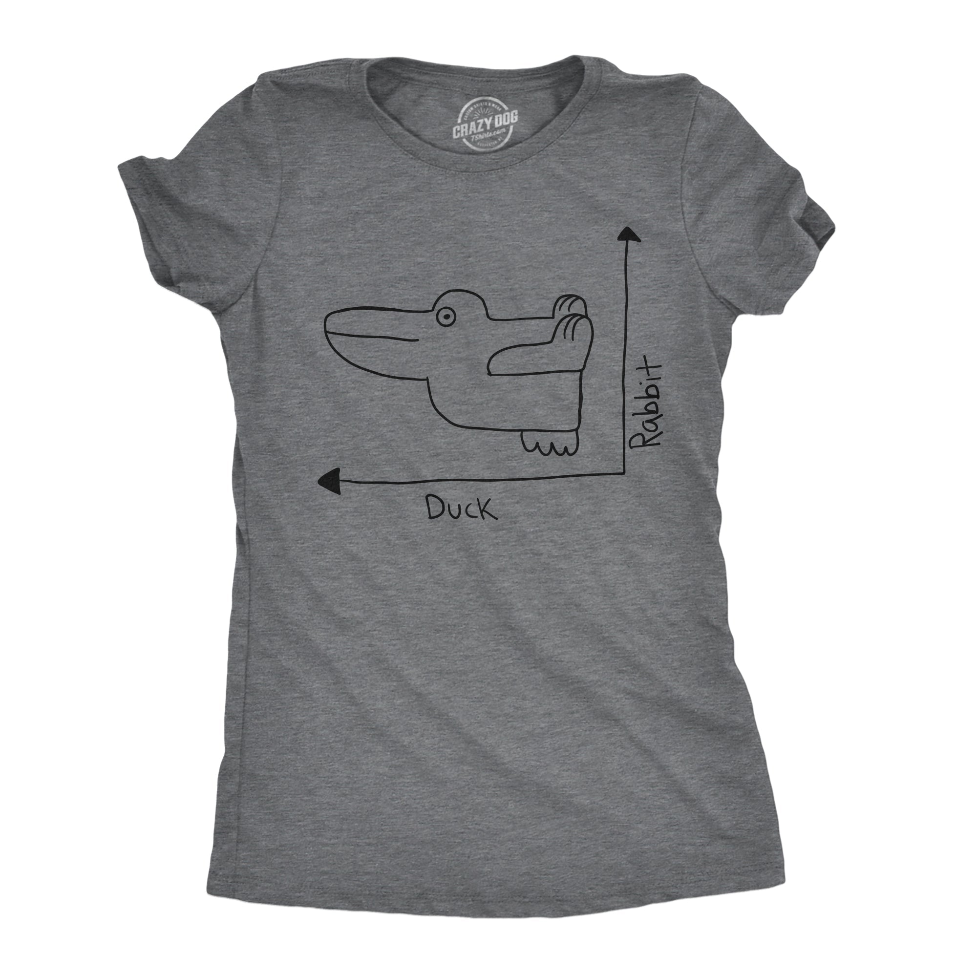 Duck Rabbit Graph Women's T Shirt