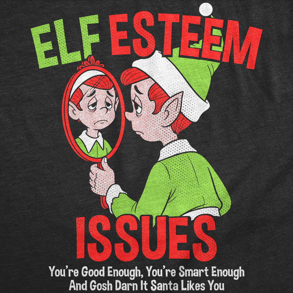 Elf Esteem Issues Men's T Shirt