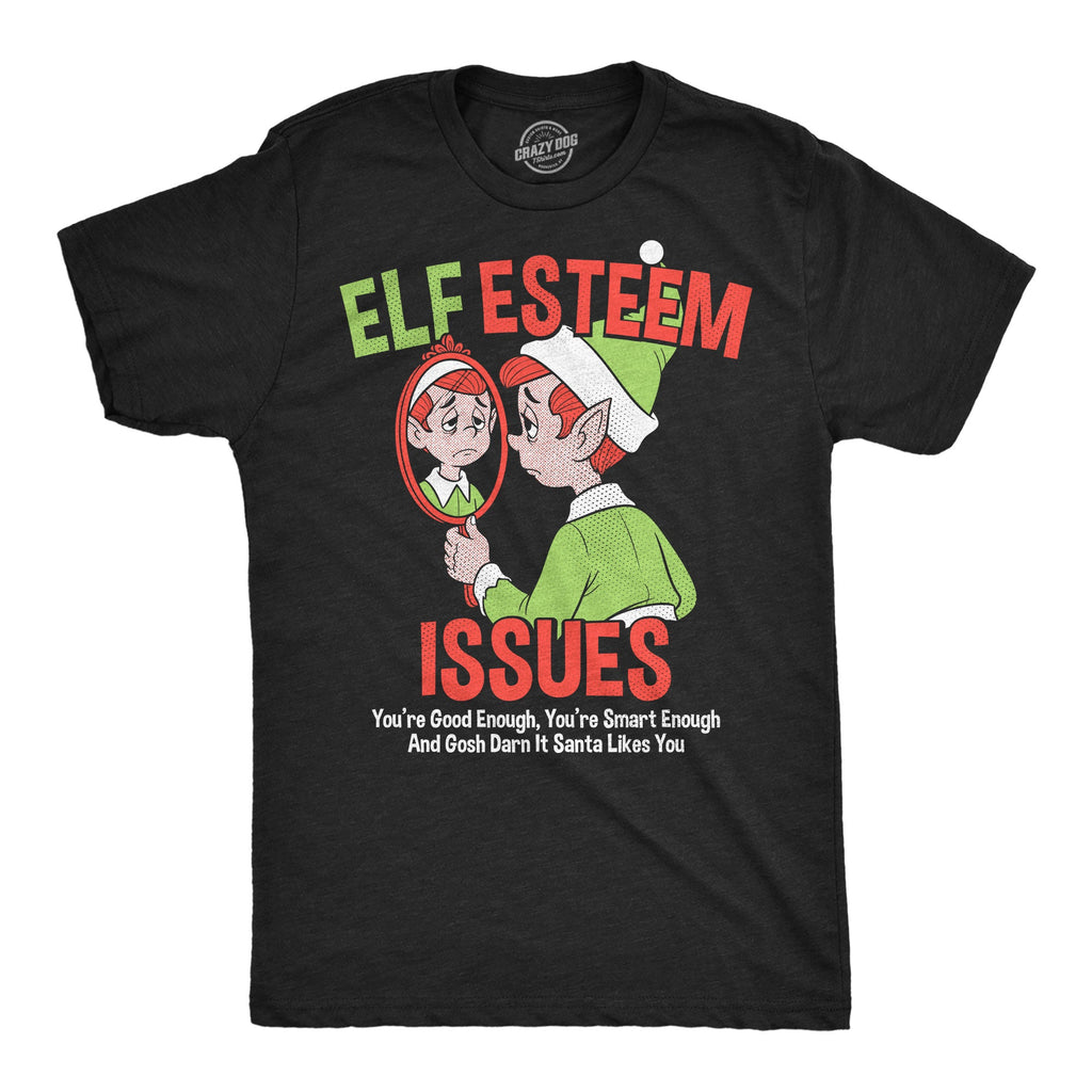 Elf Esteem Issues Men's T Shirt