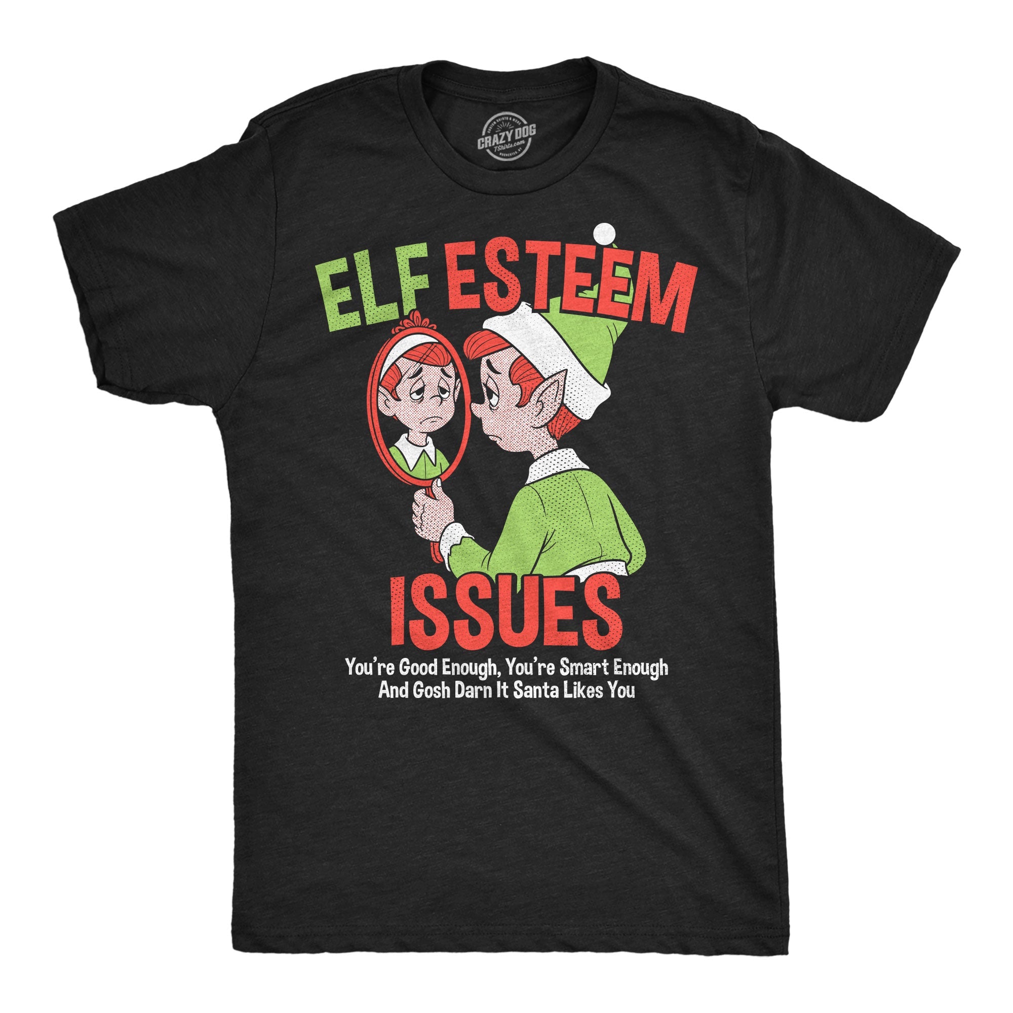 Elf Esteem Issues Men's T Shirt
