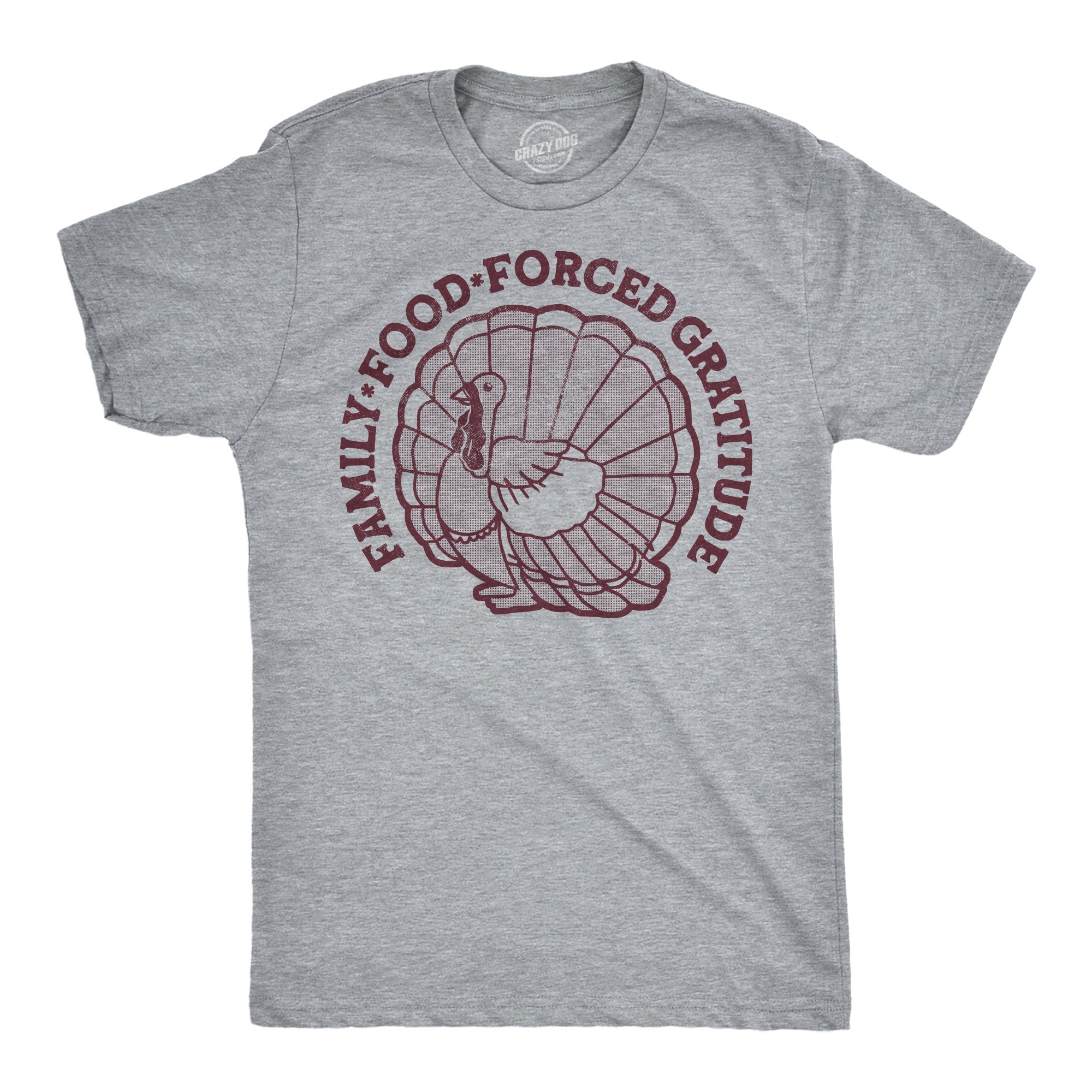 Family Food Forced Gratitude Men's T Shirt