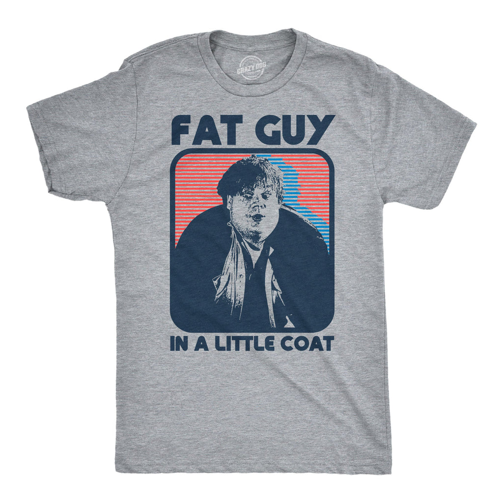 Fat Guy In A Little Coat Men's T Shirt