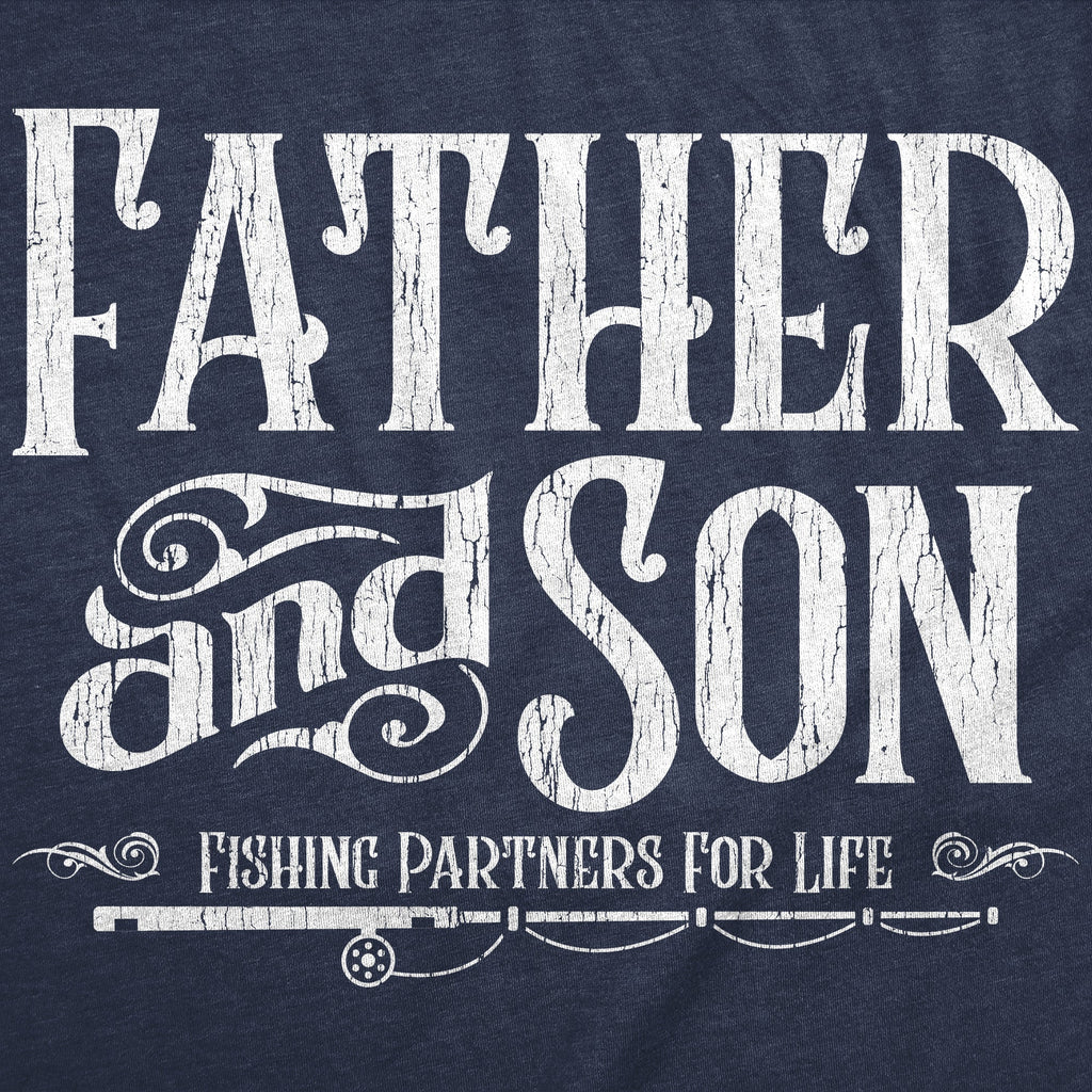Father And Son Fishing Partners For Life Youth T Shirt