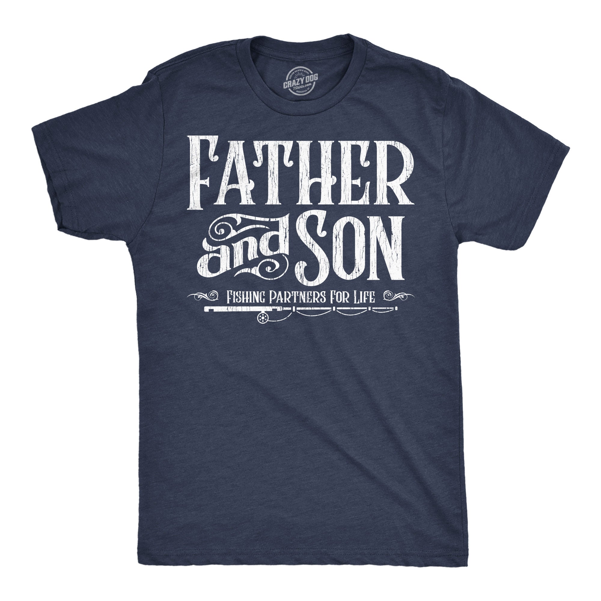Father And Son Fishing Partners For Life Men's T Shirt