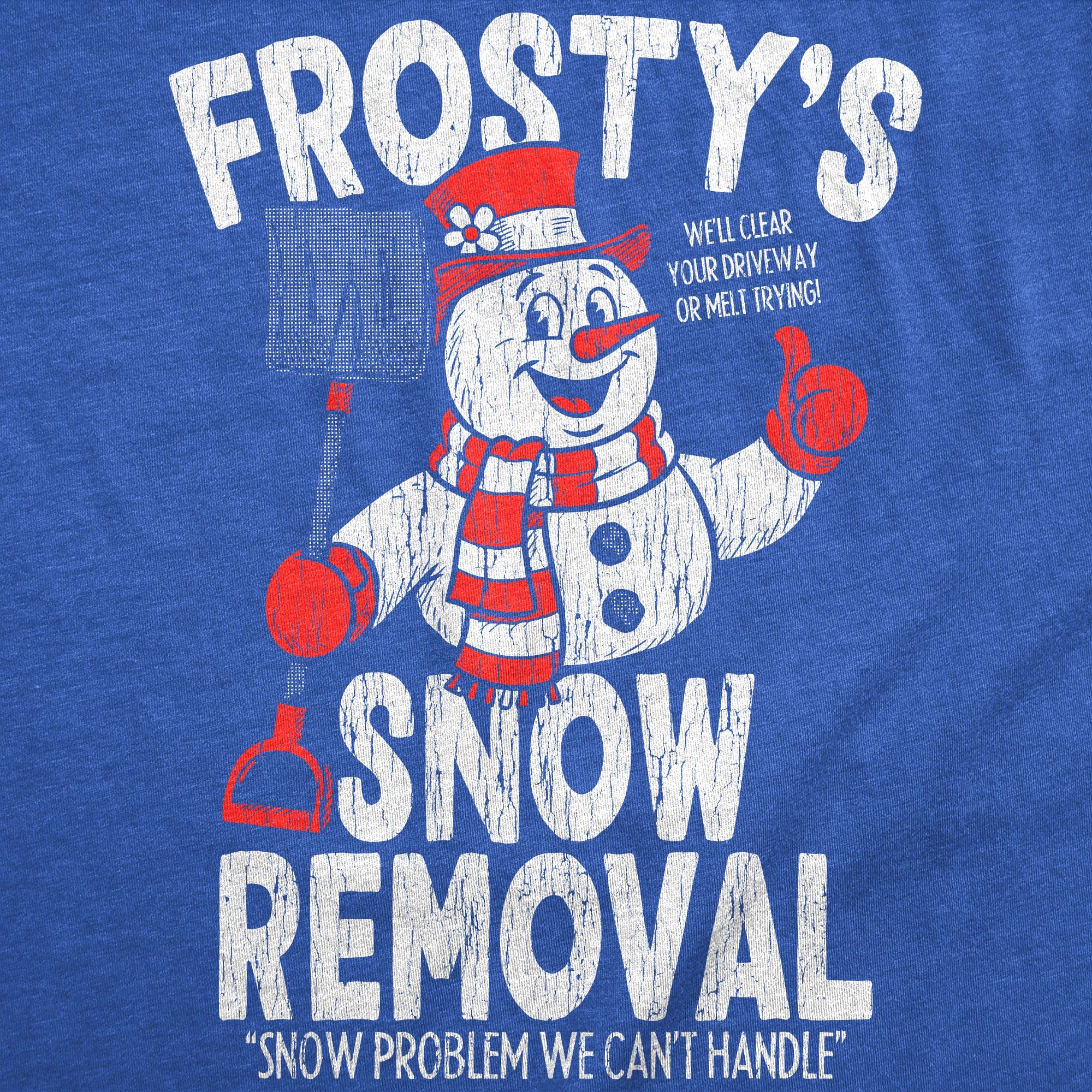 Frostys Snow Removal Men's T Shirt