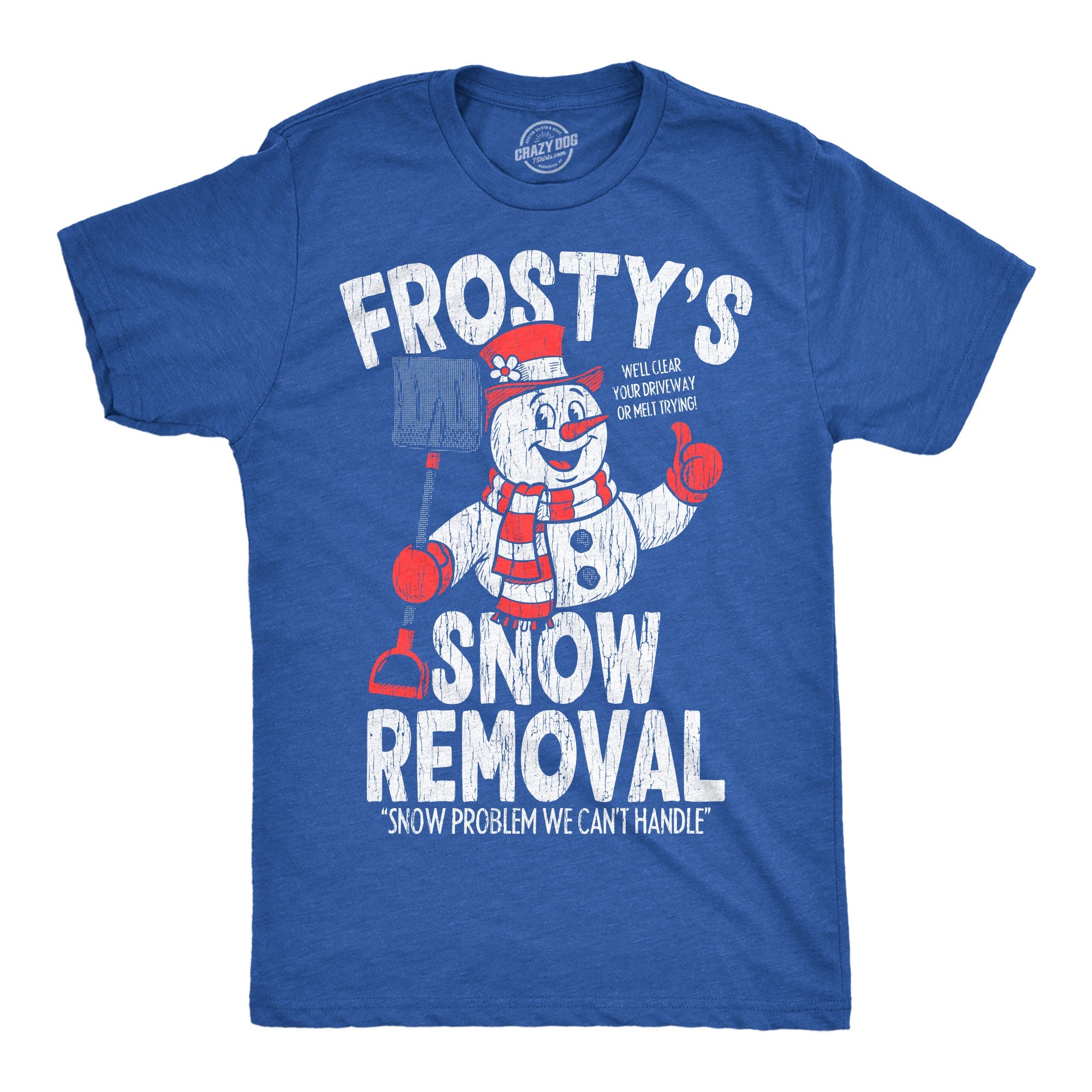 Frostys Snow Removal Men's T Shirt