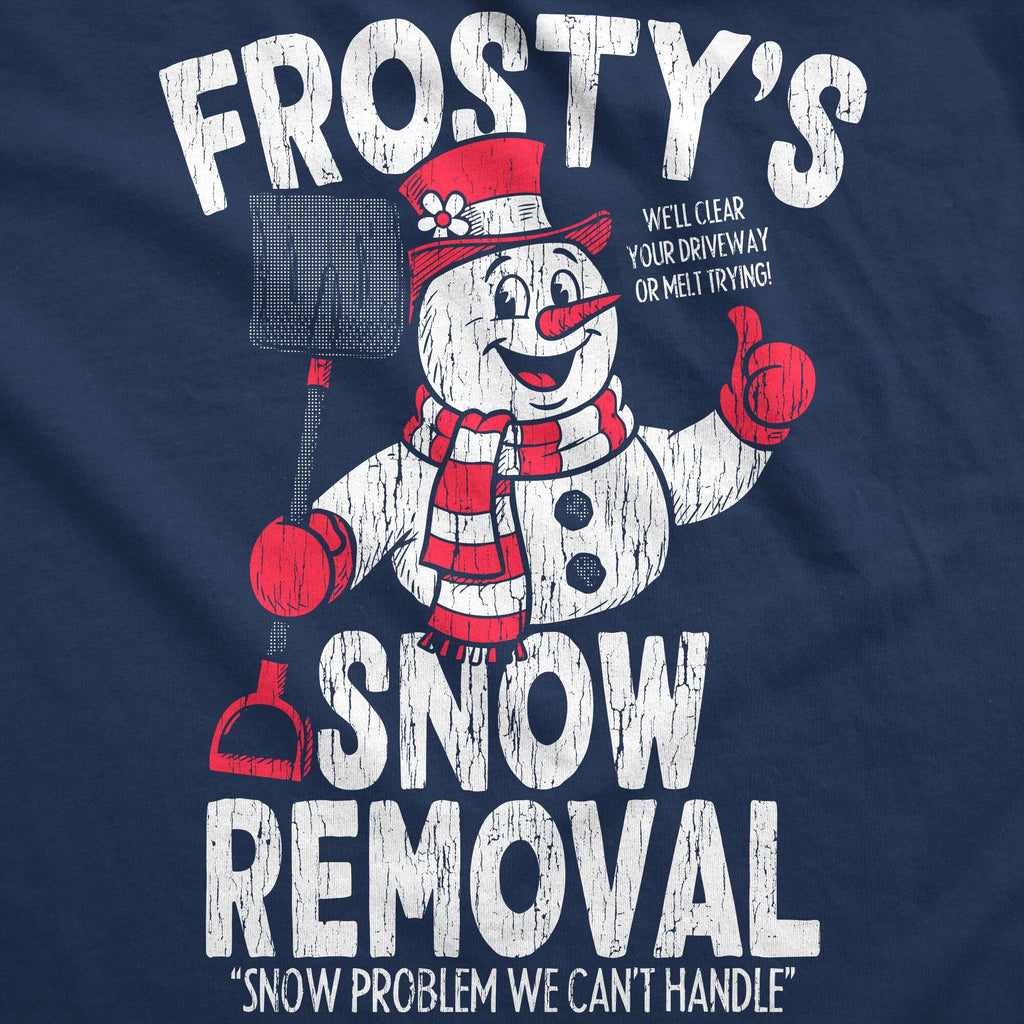 Frostys Snow Removal Crew Neck Sweatshirt