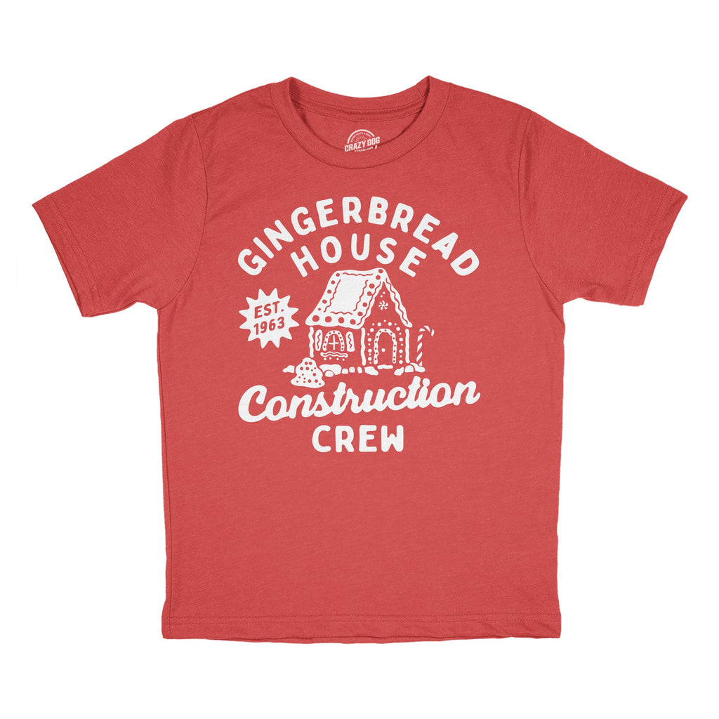 Gingerbread House Construction Crew Toddler T Shirt