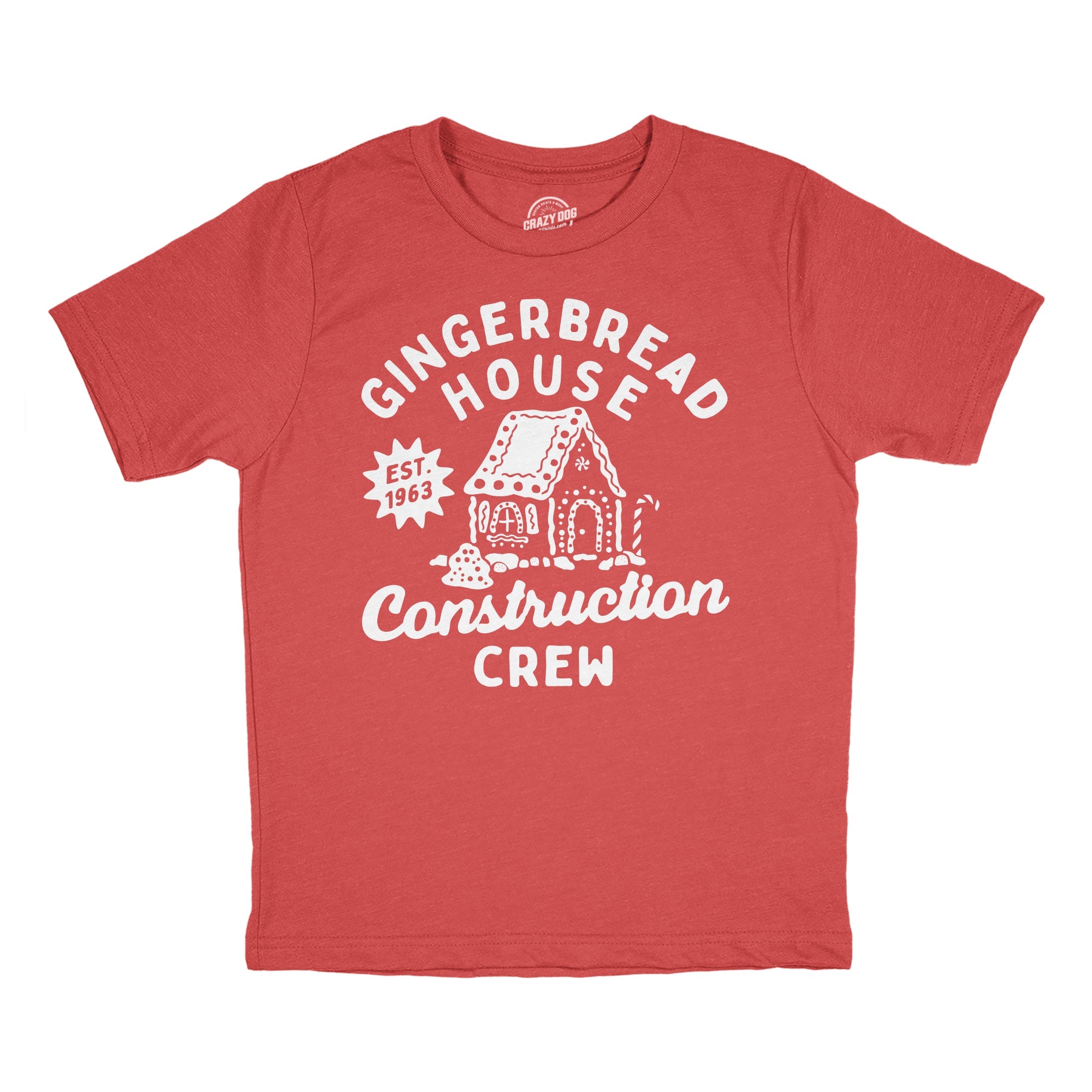 Gingerbread House Construction Crew Toddler T Shirt
