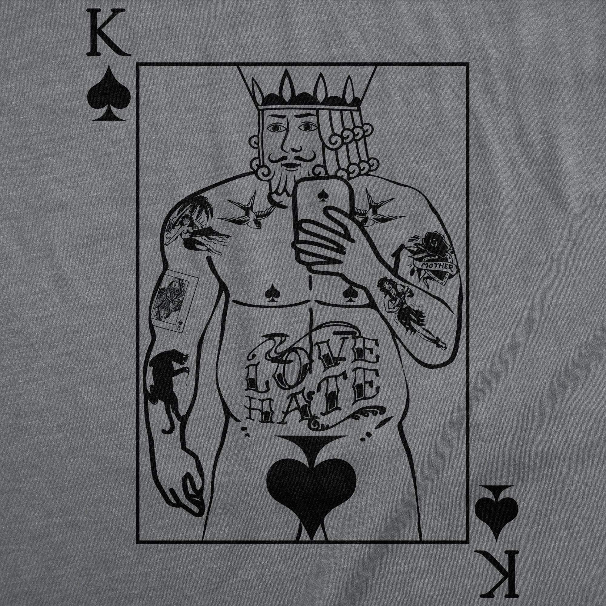 King Of Spades Men's T Shirt