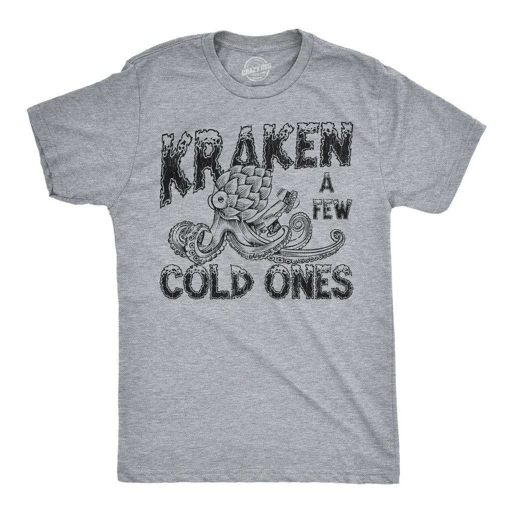 Kraken A Few Cold Ones Men's T Shirt