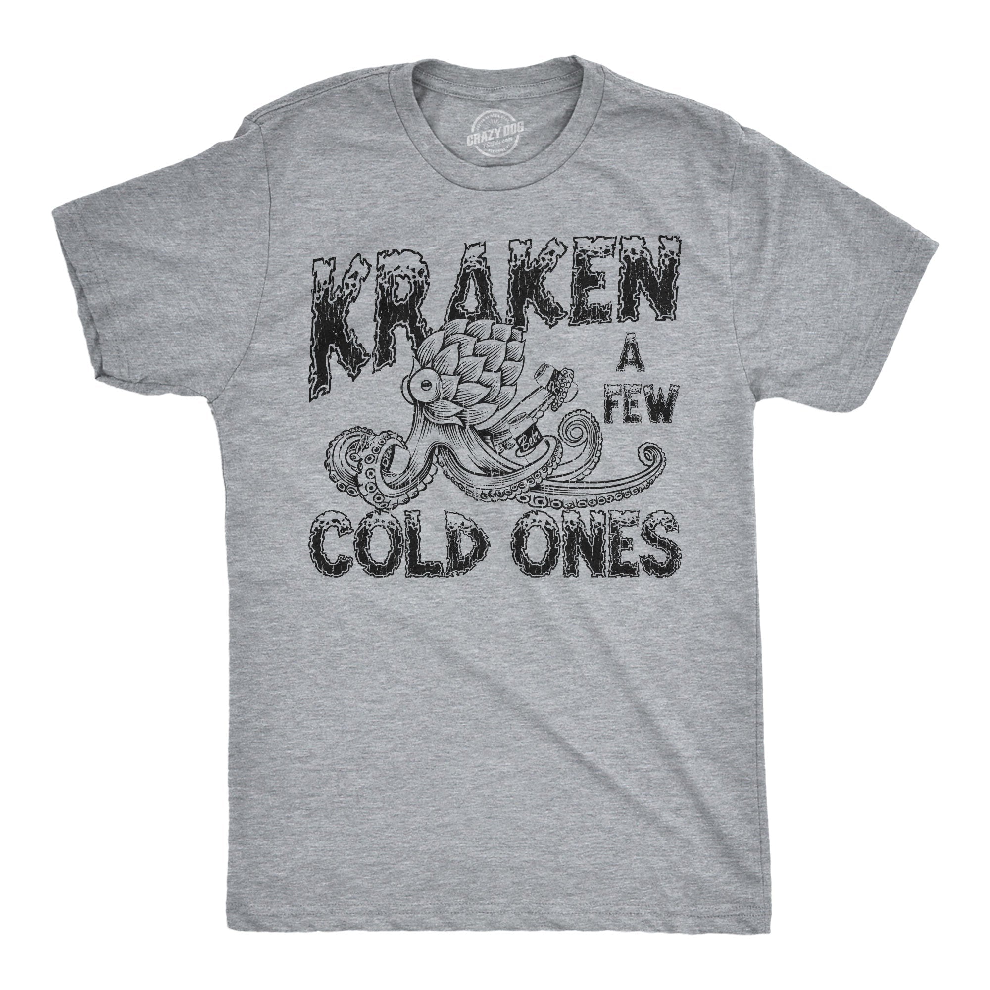 Kraken A Few Cold Ones Men's T Shirt