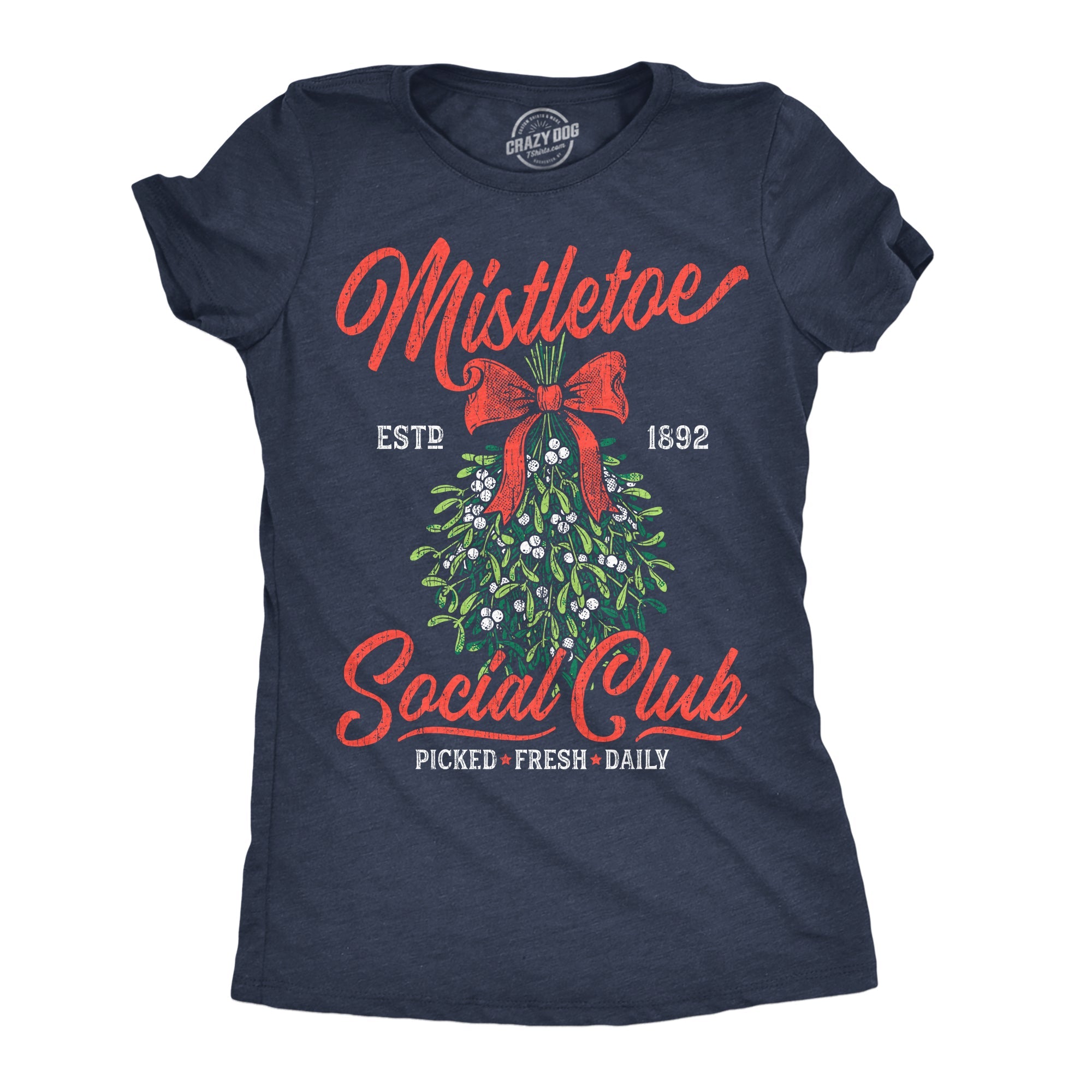 Mistletoe Social Club Women's T Shirt