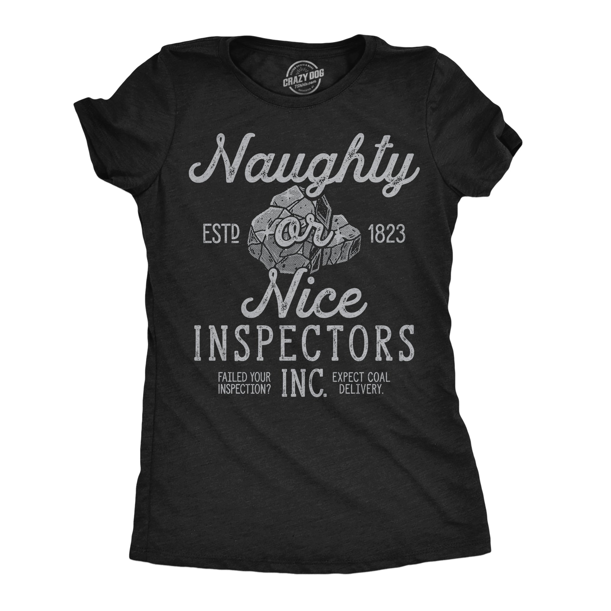 Naughty Or Nice Inspectors Inc Women's T Shirt