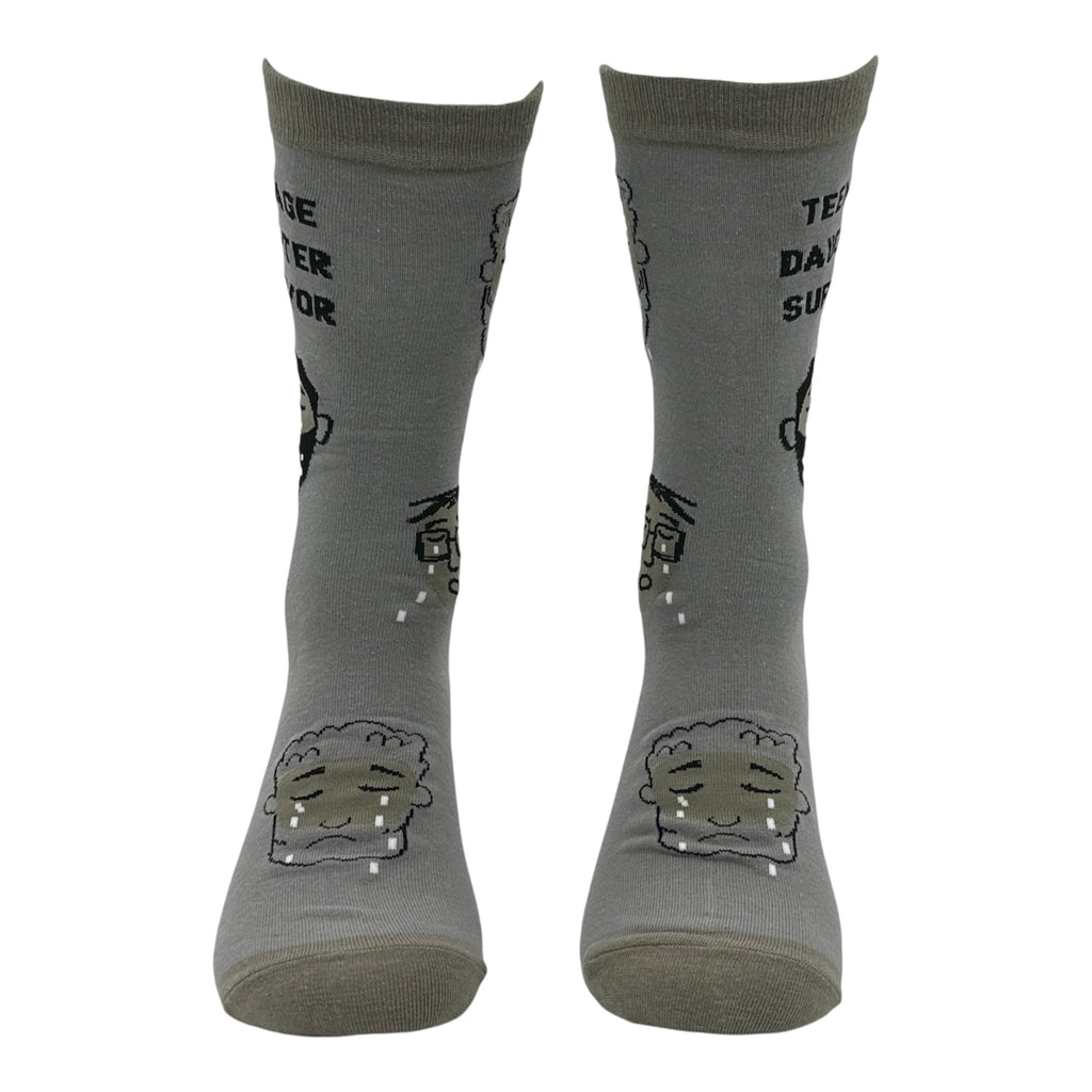 Teenage Daughter Survivor Socks