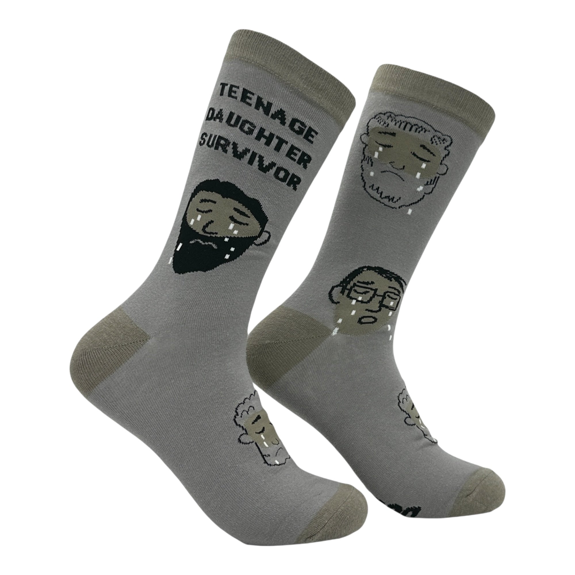 Teenage Daughter Survivor Socks