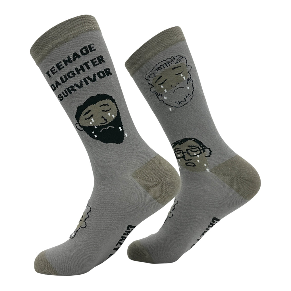 Teenage Daughter Survivor Socks