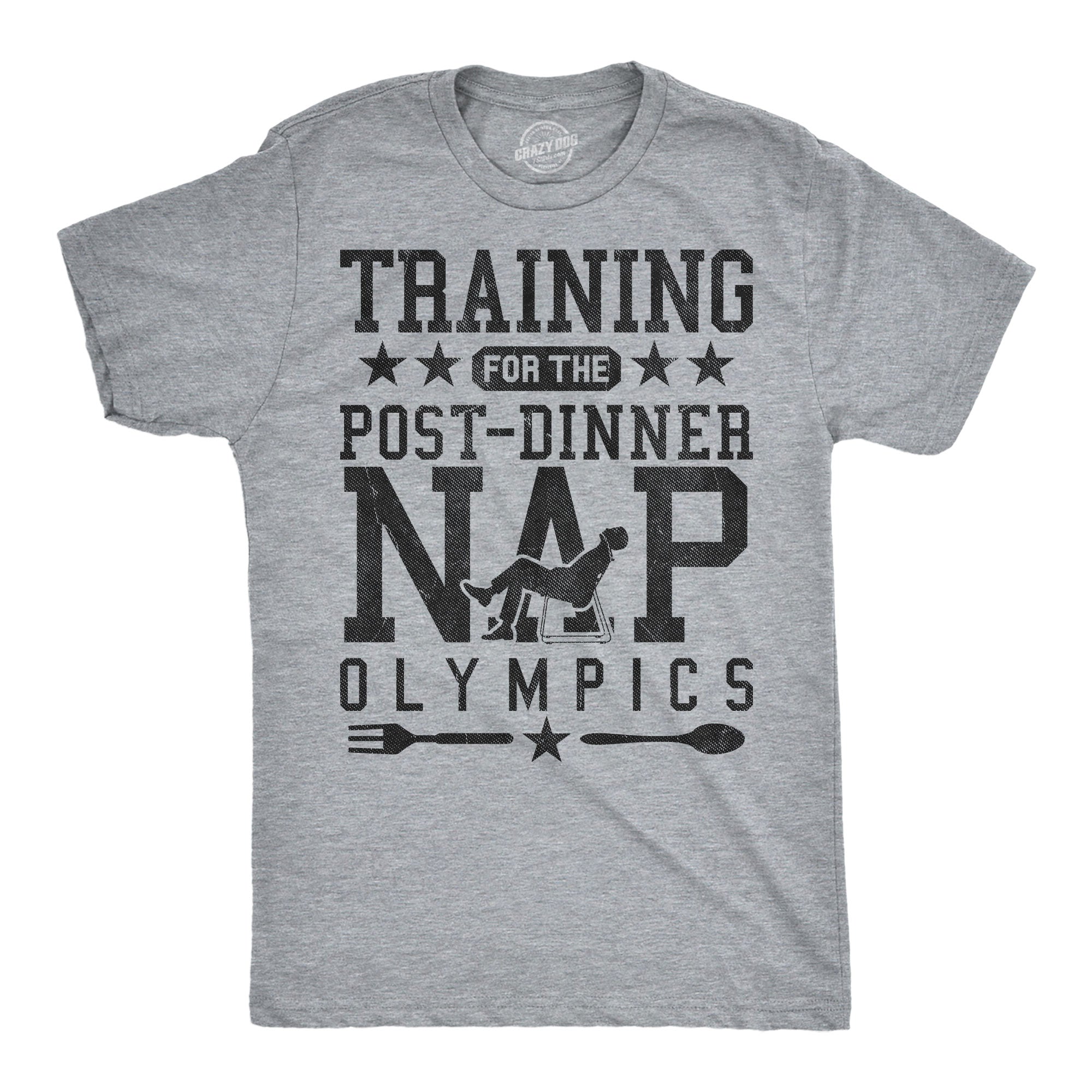 Training For The Post Dinner Nap Olympics Men's T Shirt