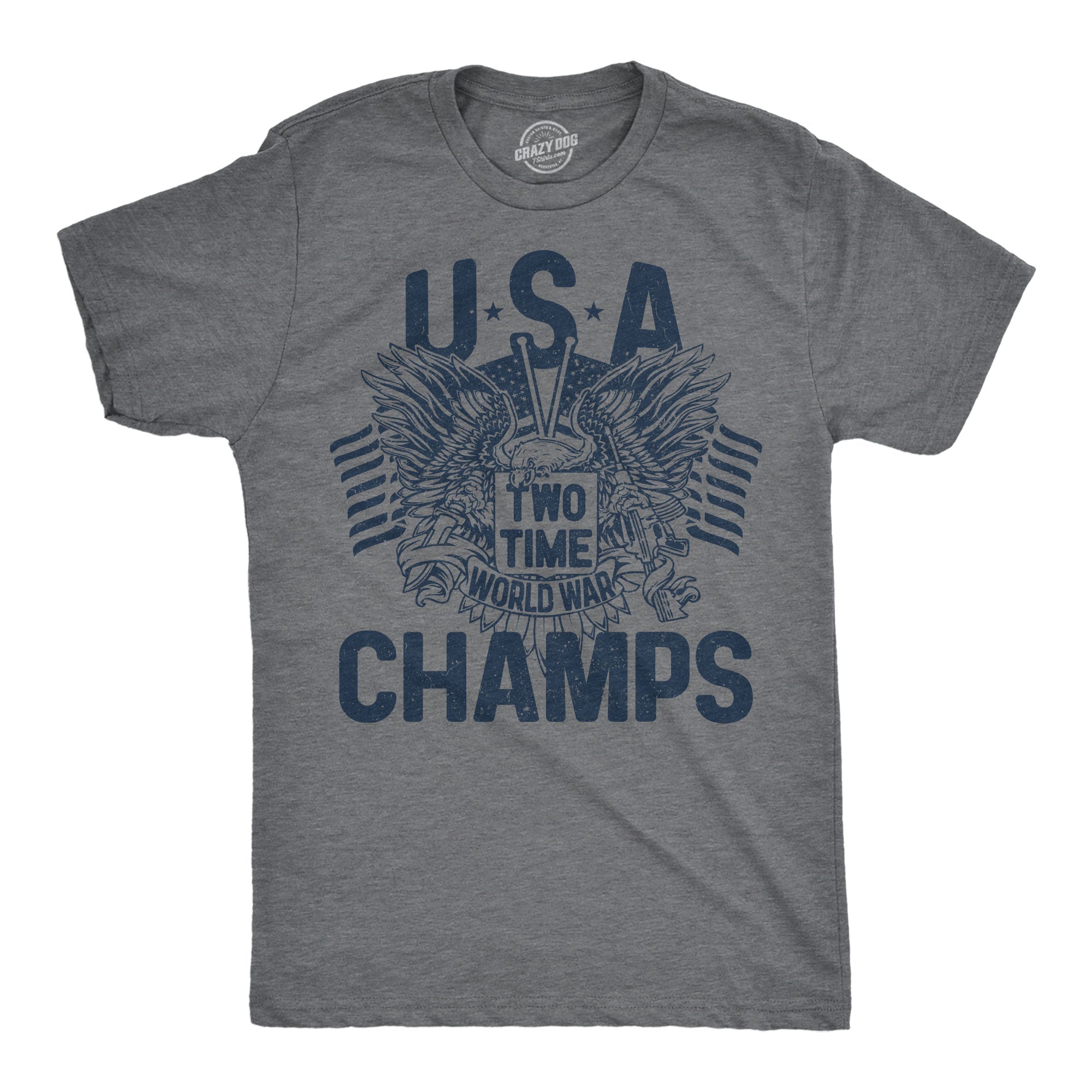 USA Two Time World War Champs Men's T Shirt