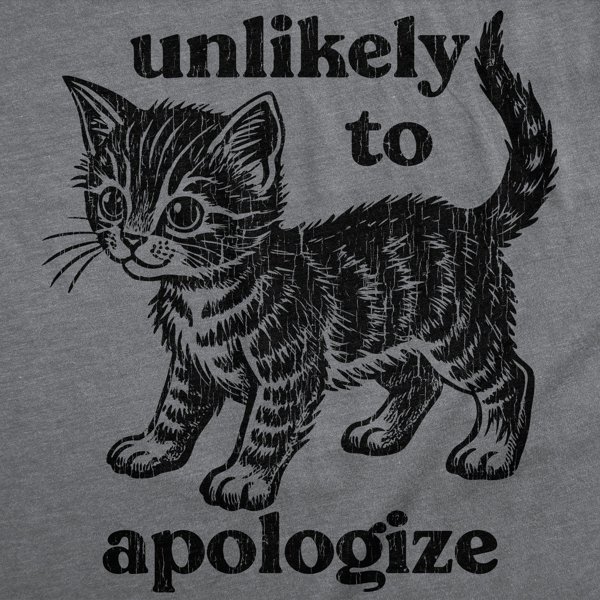 Unlikely To Apologize Women's T Shirt