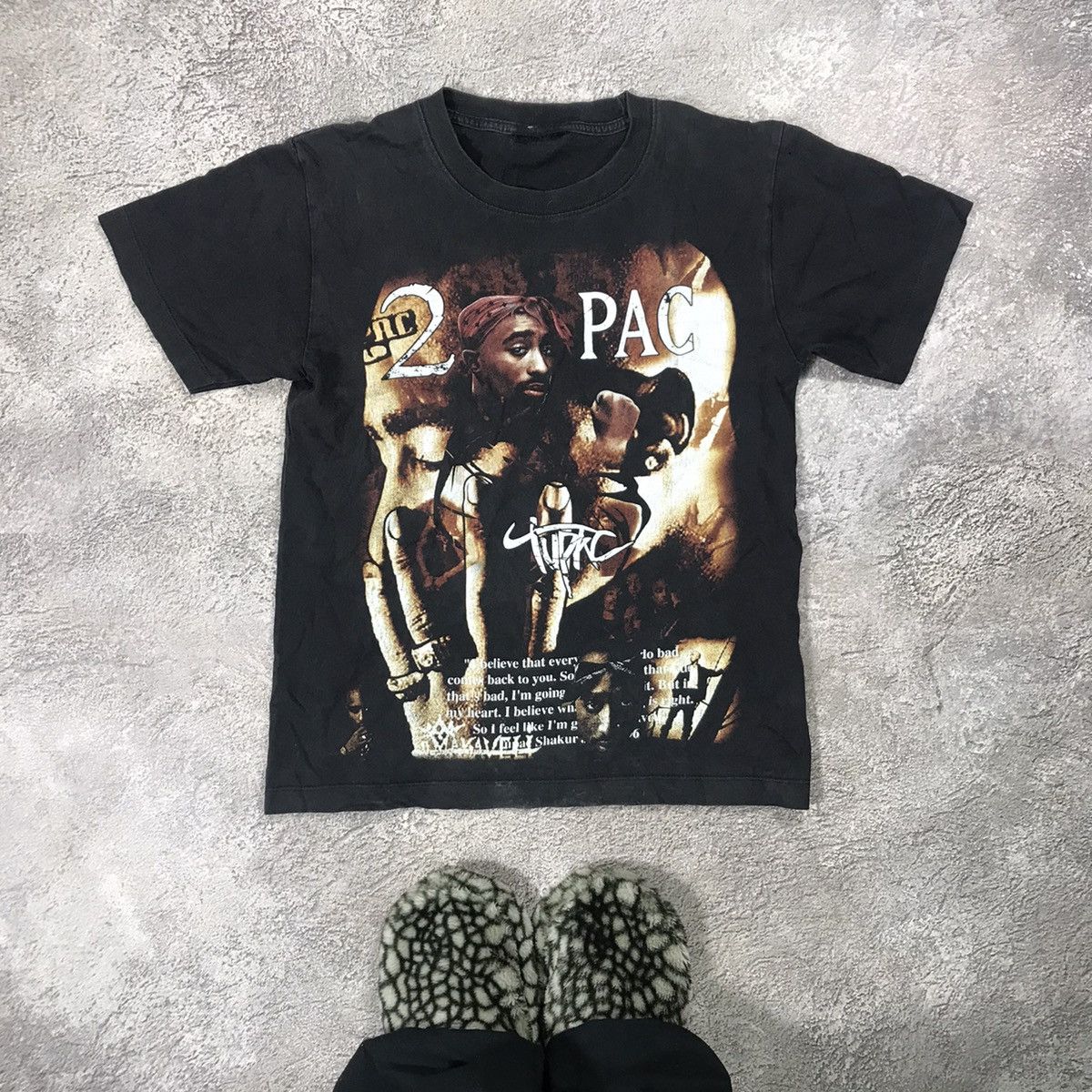 Vintage Band Tee Tupac Amaru Shakur Rap Tee Hiphop Music 90s Hoodie, Sweatshirt | PodTeesHub.com