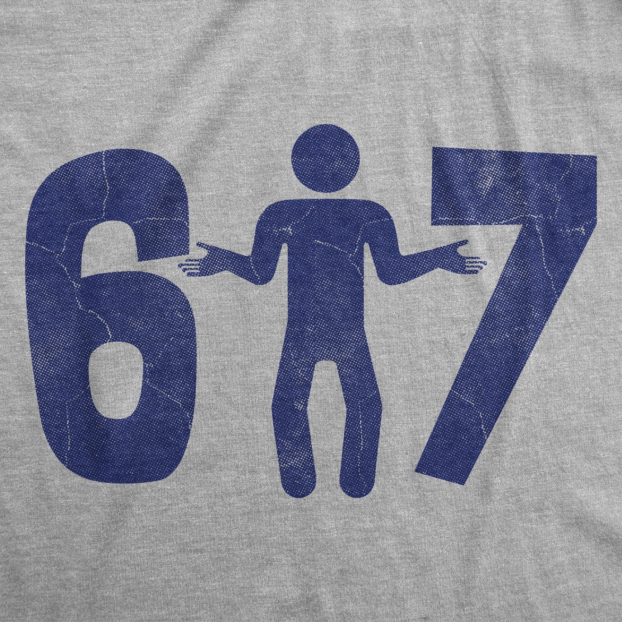 6 7 Stick Figure Youth T Shirt