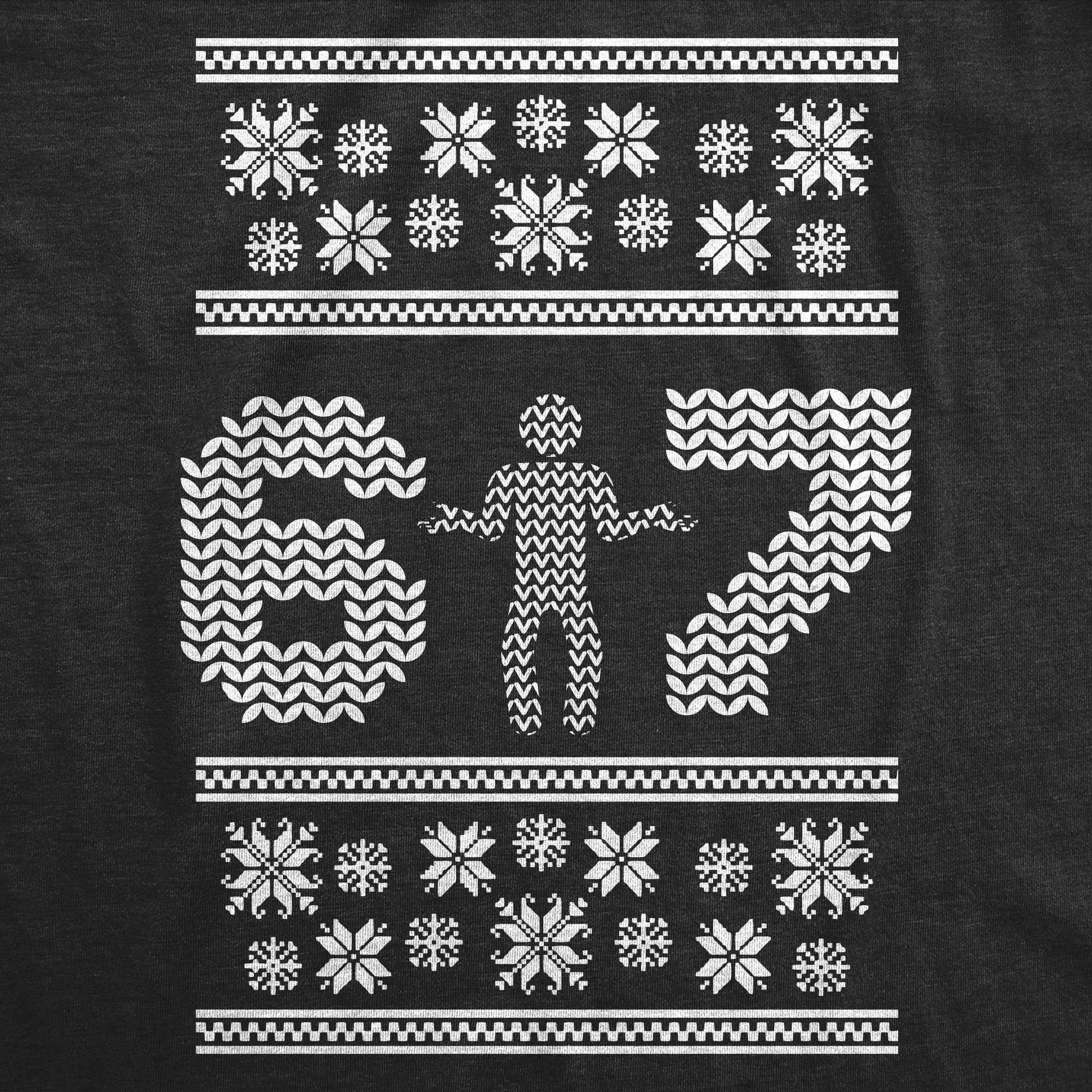 6 7 Ugly Christmas Sweater Men's T Shirt