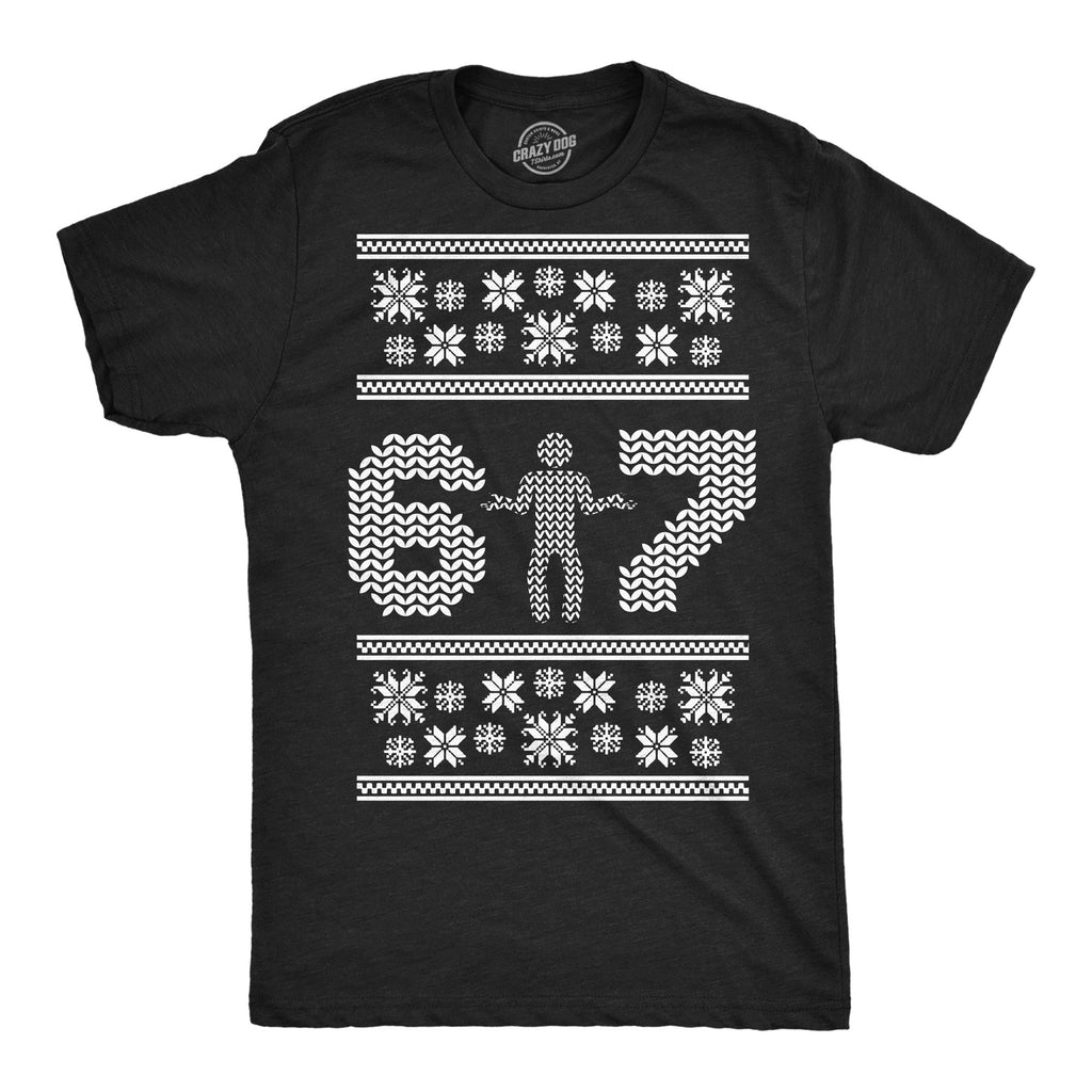6 7 Ugly Christmas Sweater Men's T Shirt