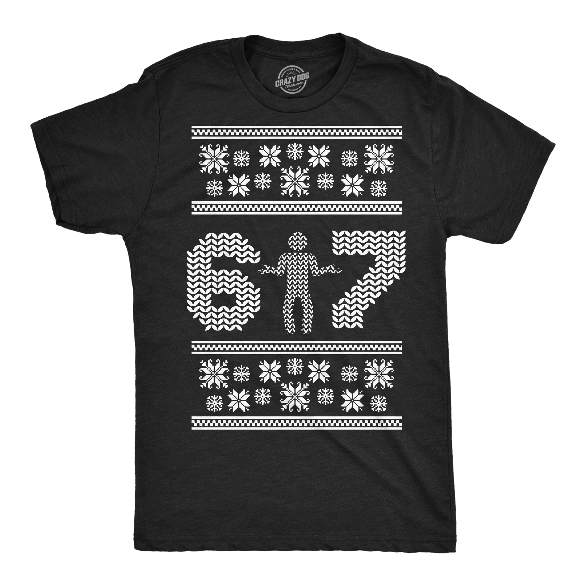 6 7 Ugly Christmas Sweater Men's T Shirt