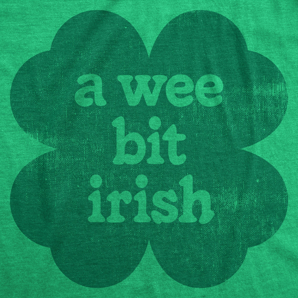 A Wee Bit Irish Women's T Shirt