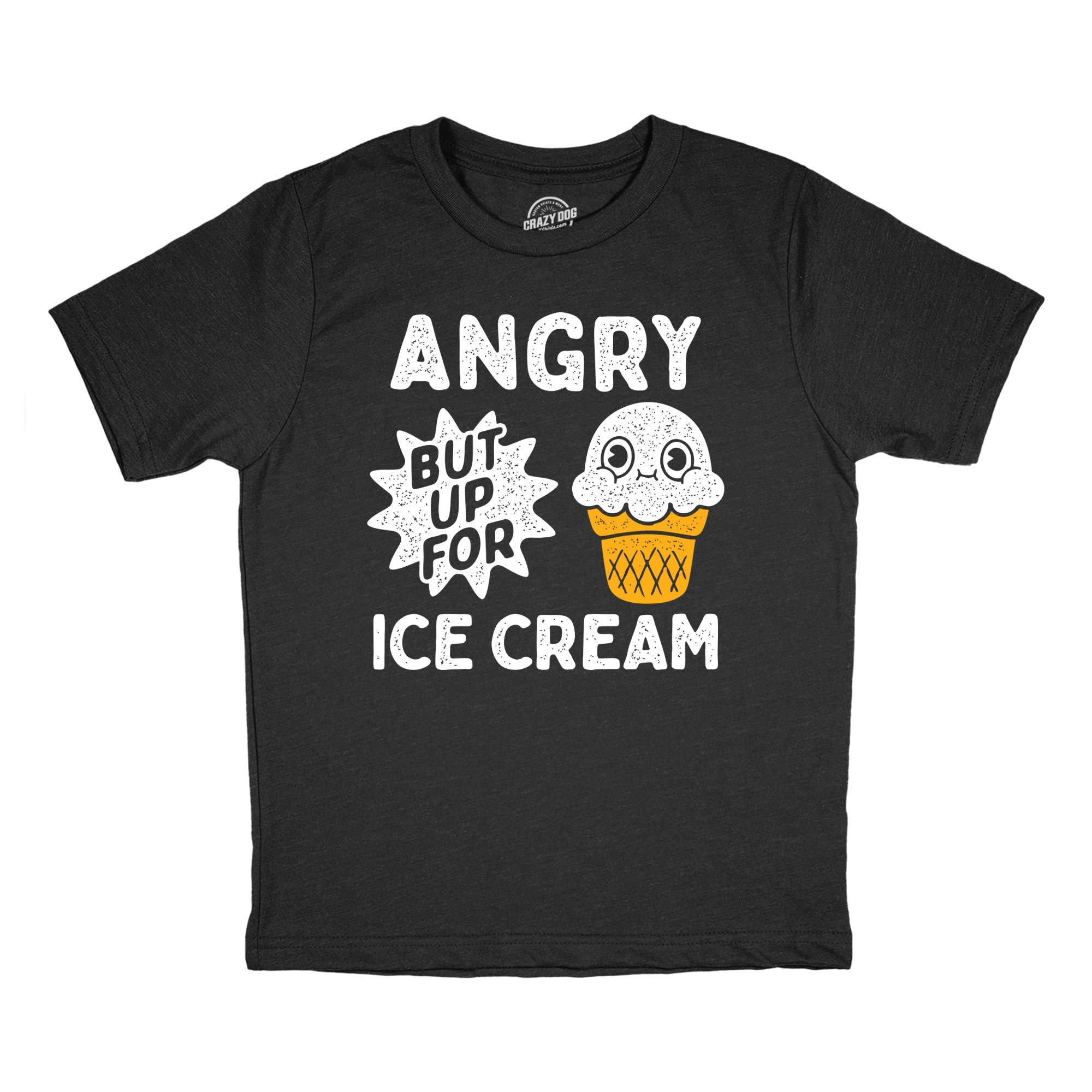 Angry But Up For Ice Cream Youth T Shirt