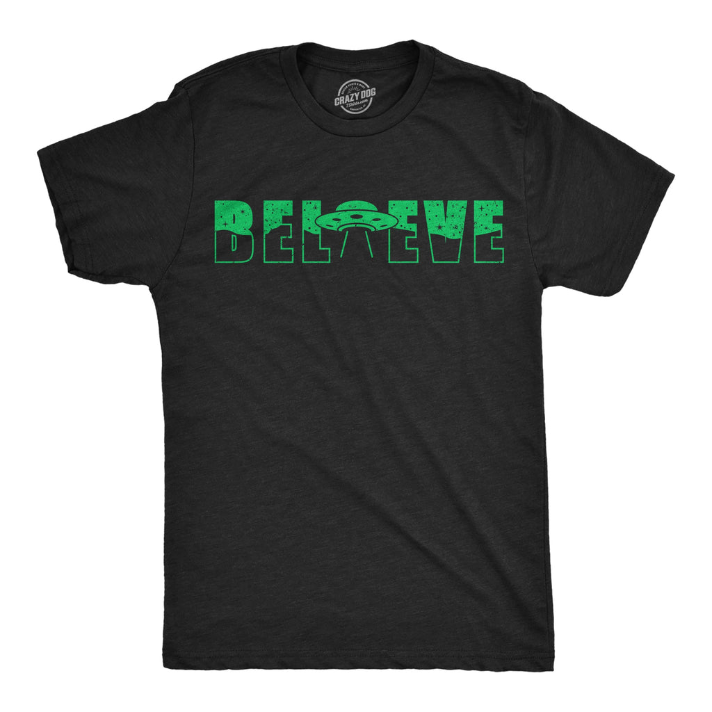 Believe UFO Men's T Shirt