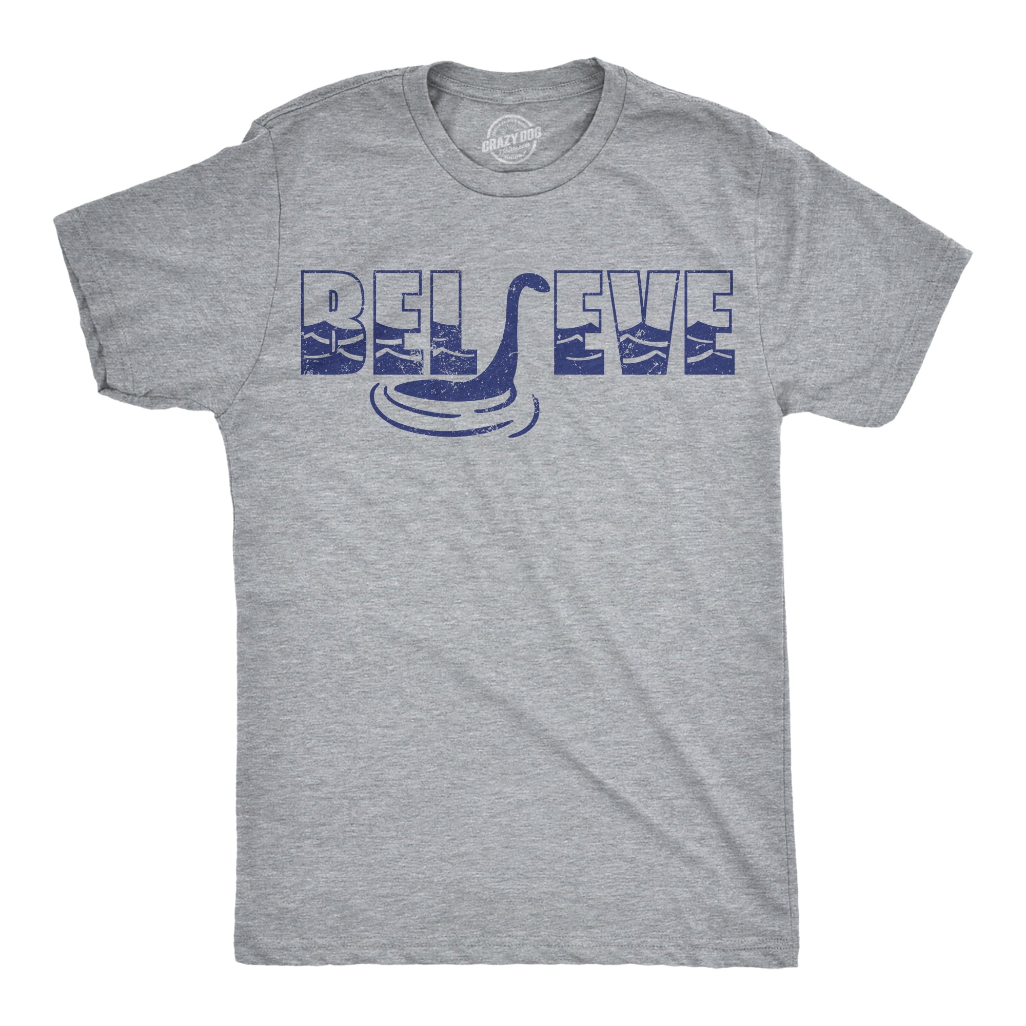 Believe Nessie Men's T Shirt