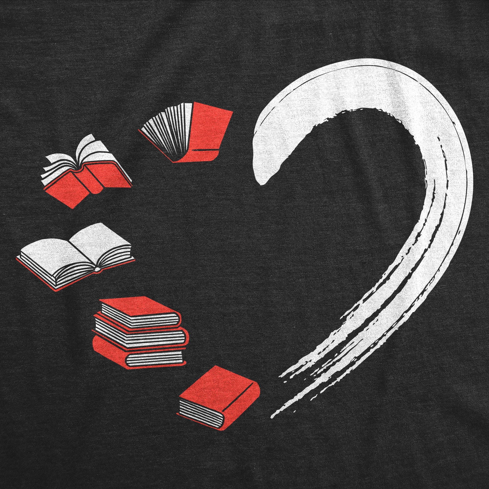 Book Heart Women's T Shirt