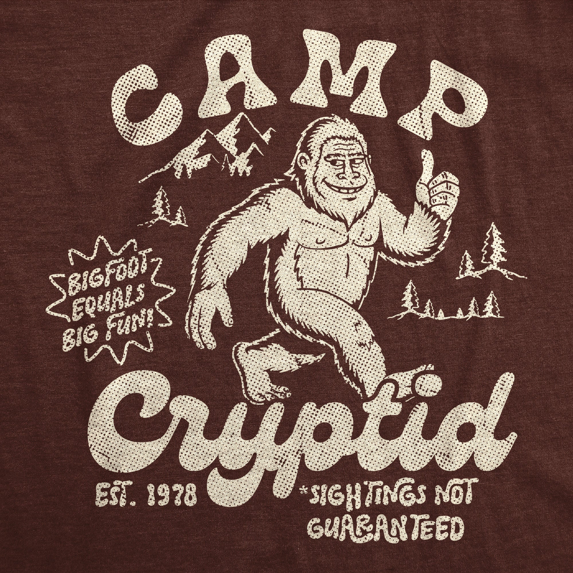 Camp Cryptid Men's T Shirt