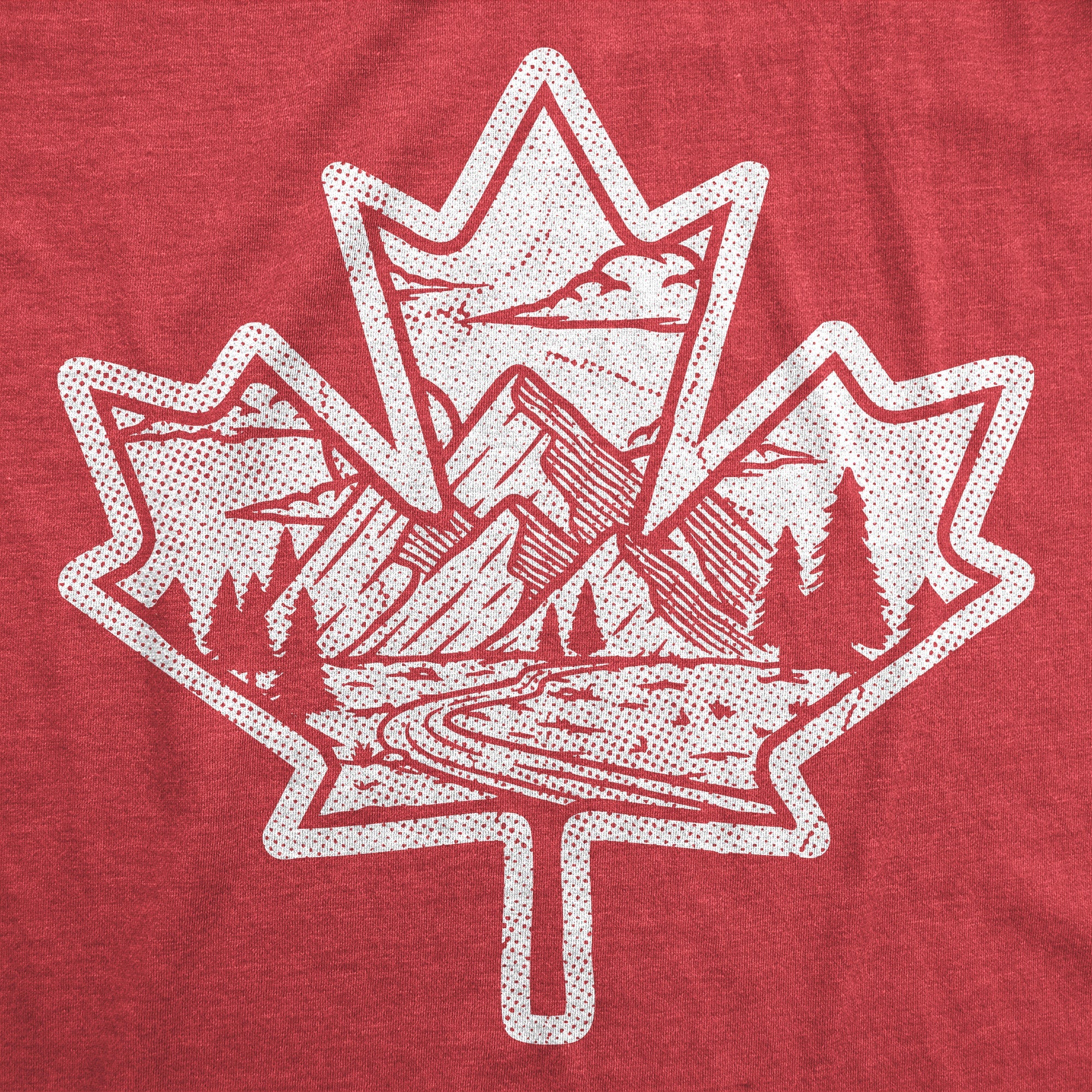 Canadian Maple Leaf Men's T Shirt