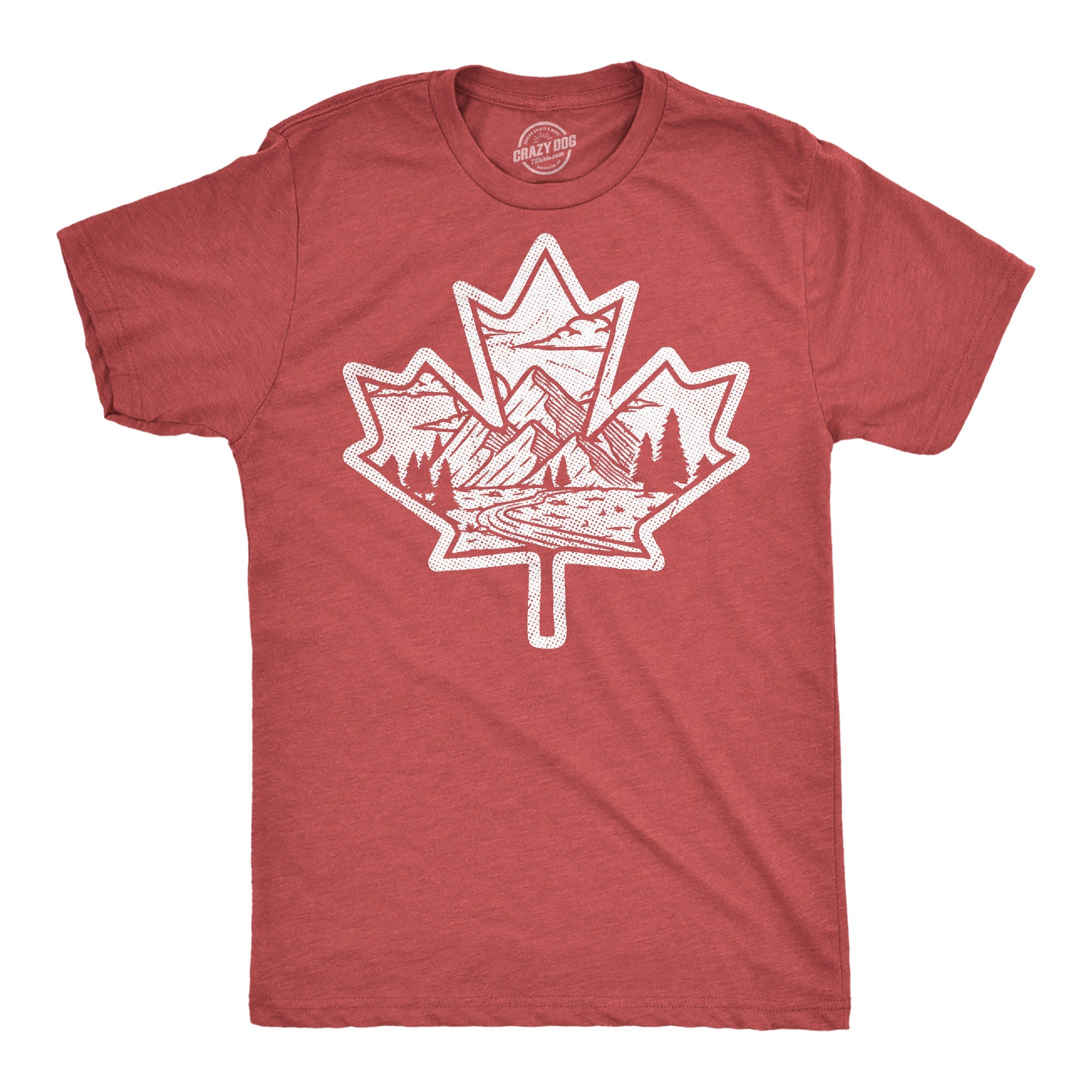 Canadian Maple Leaf Men's T Shirt