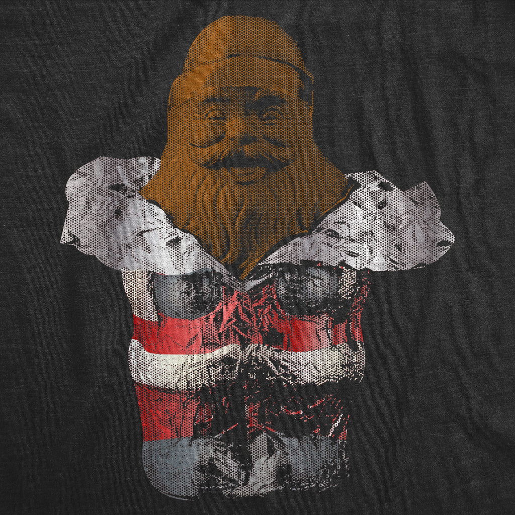 Chocolate Santa Foil Men's T Shirt
