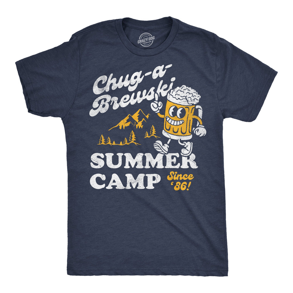 Chug A Brewski Summer Camp Men's T Shirt