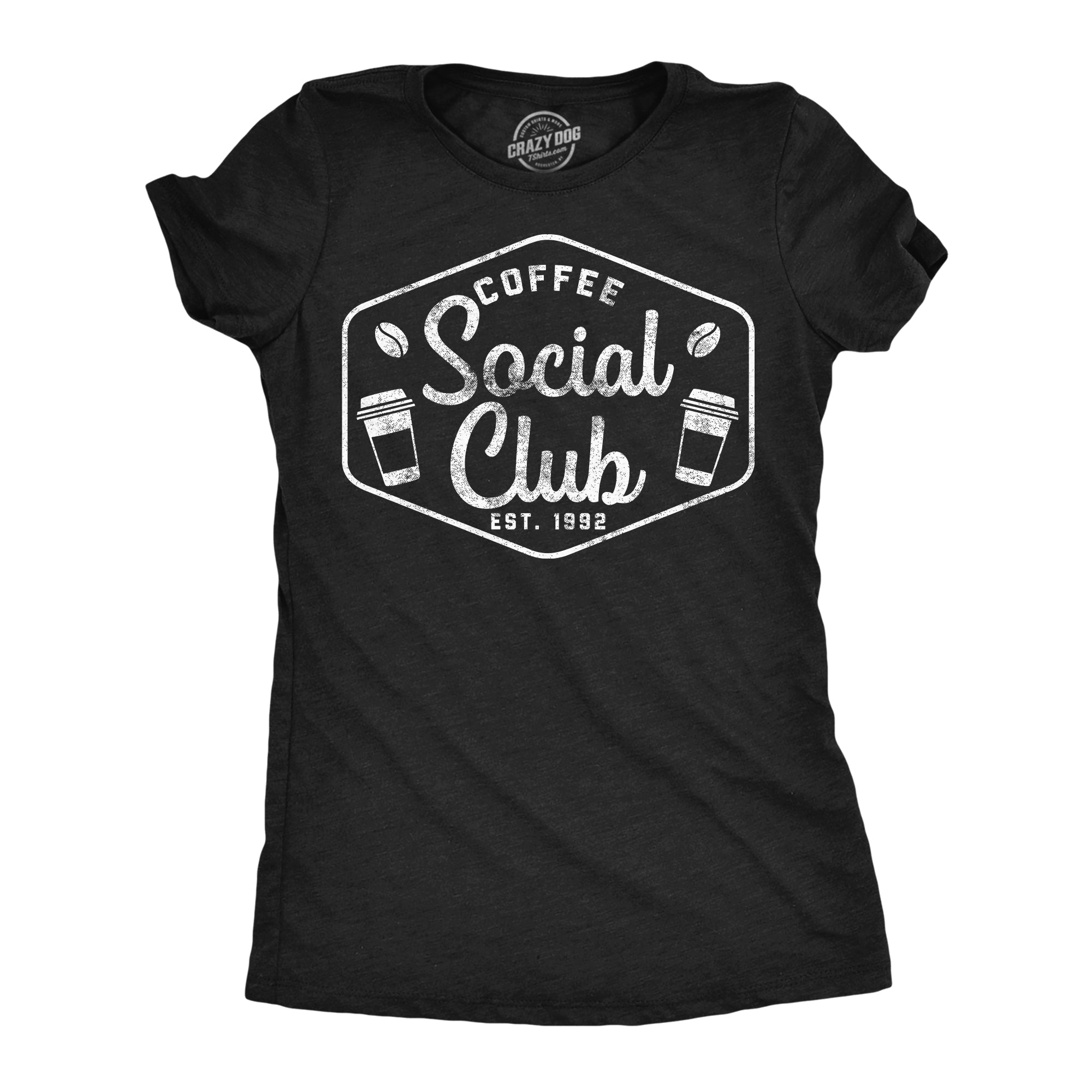 Coffee Social Club Women's T Shirt