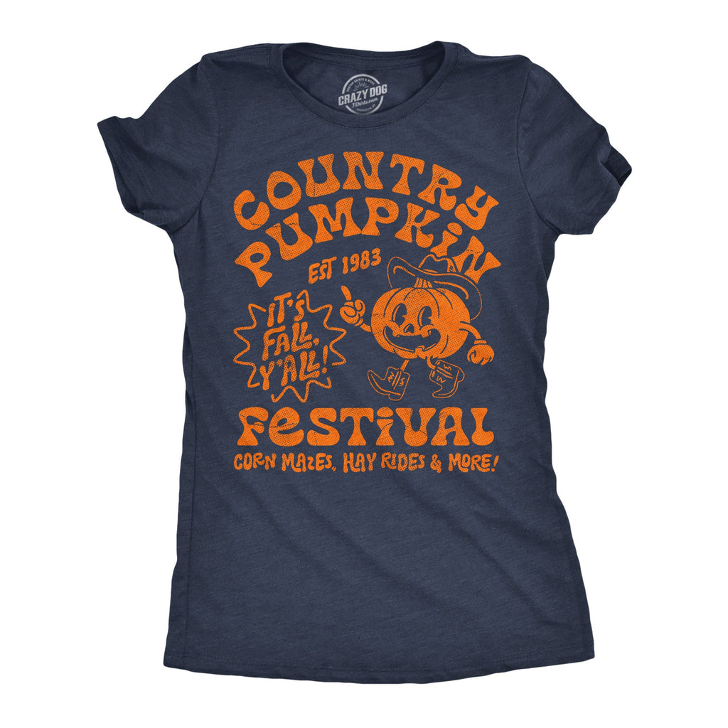 Country Pumpkin Festival Women's T Shirt